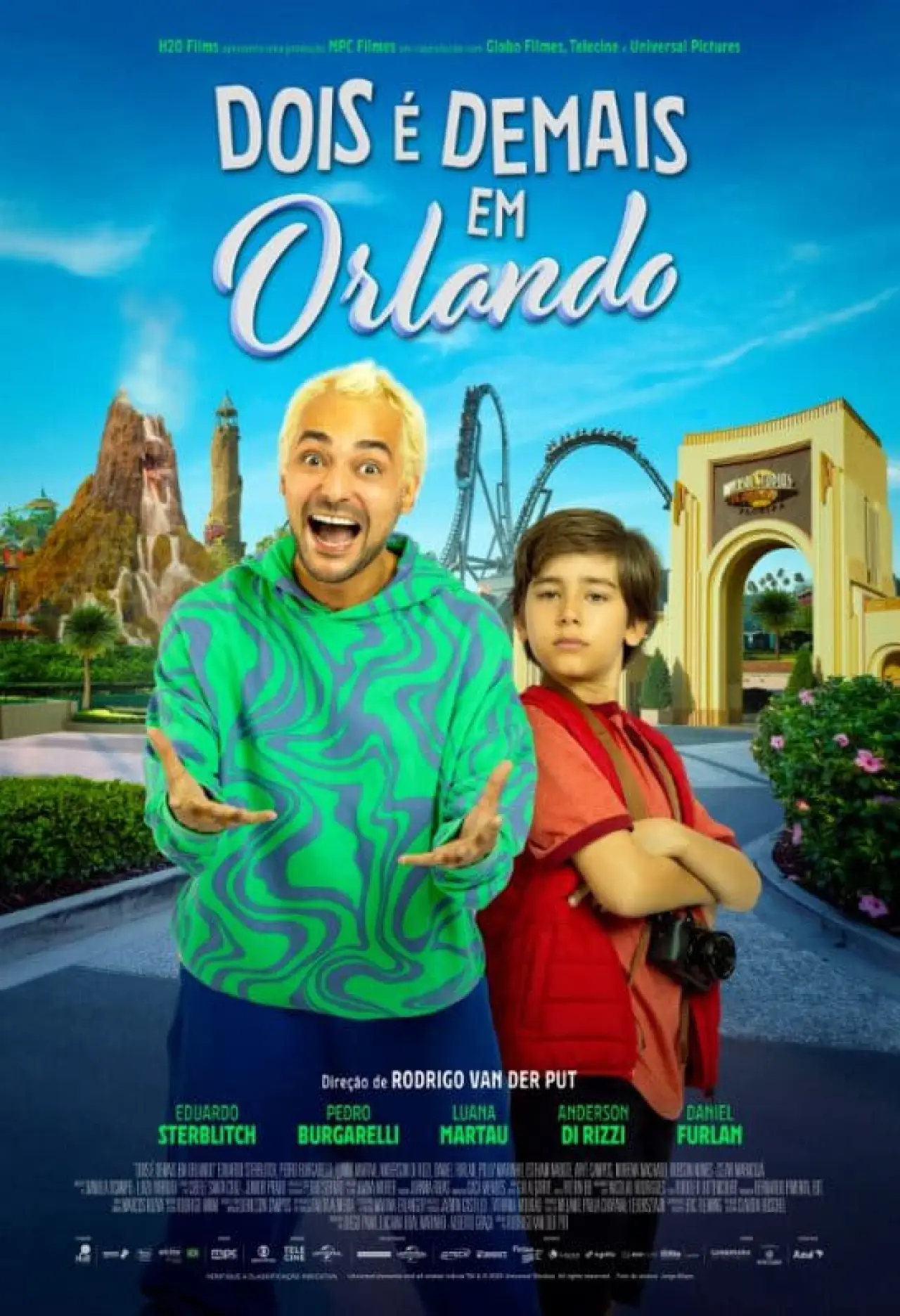 Постер к фильму "Dois é Demais em Orlando"