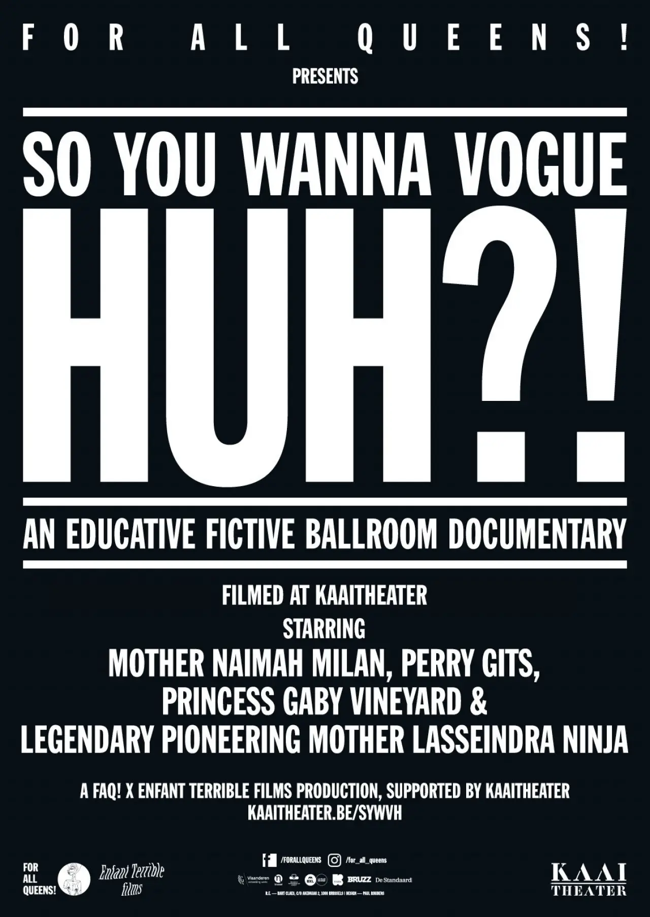 Постер к фильму "So You Wanna Vogue Huh?!"