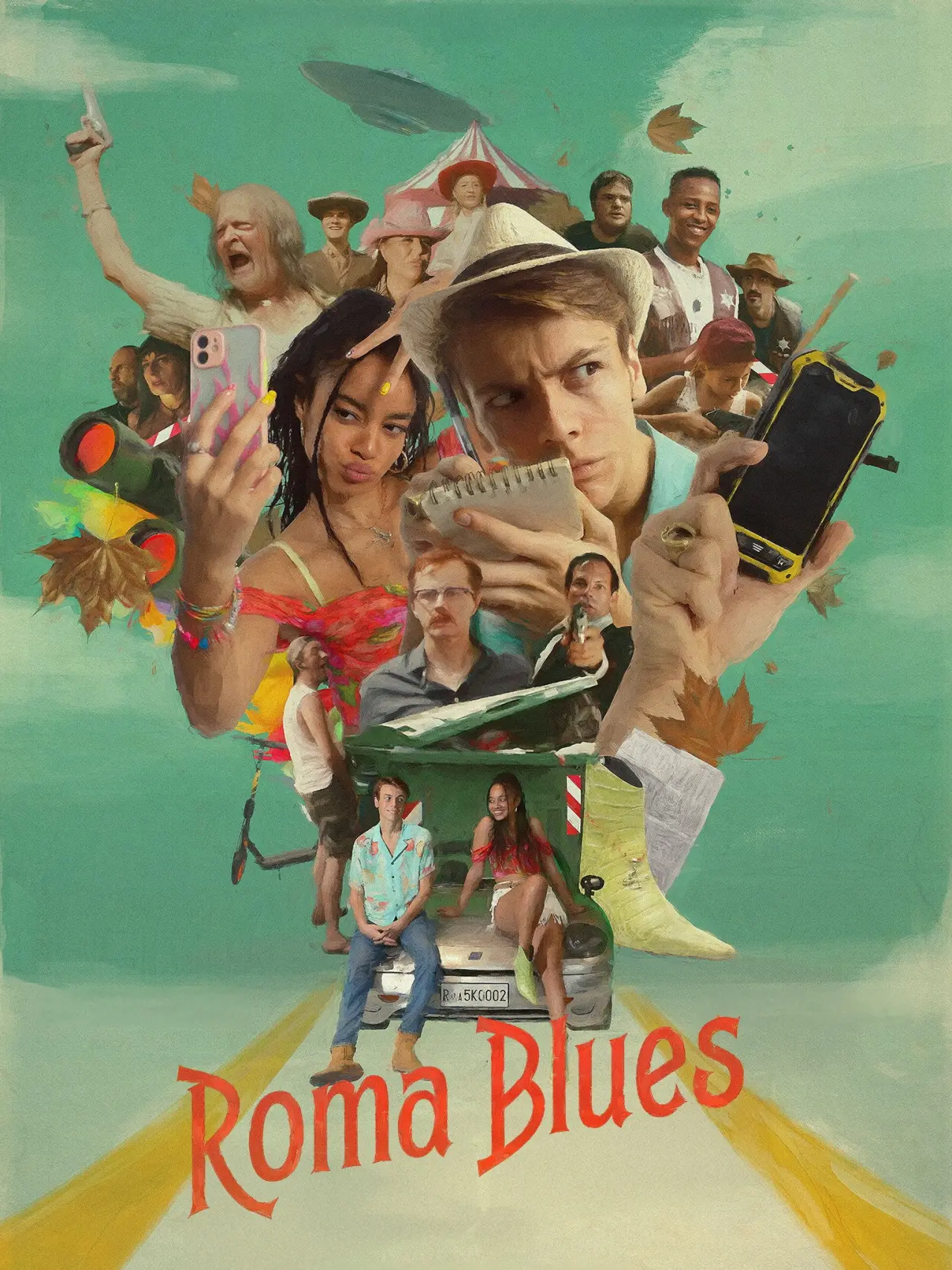 Постер к фильму "Roma Blues"