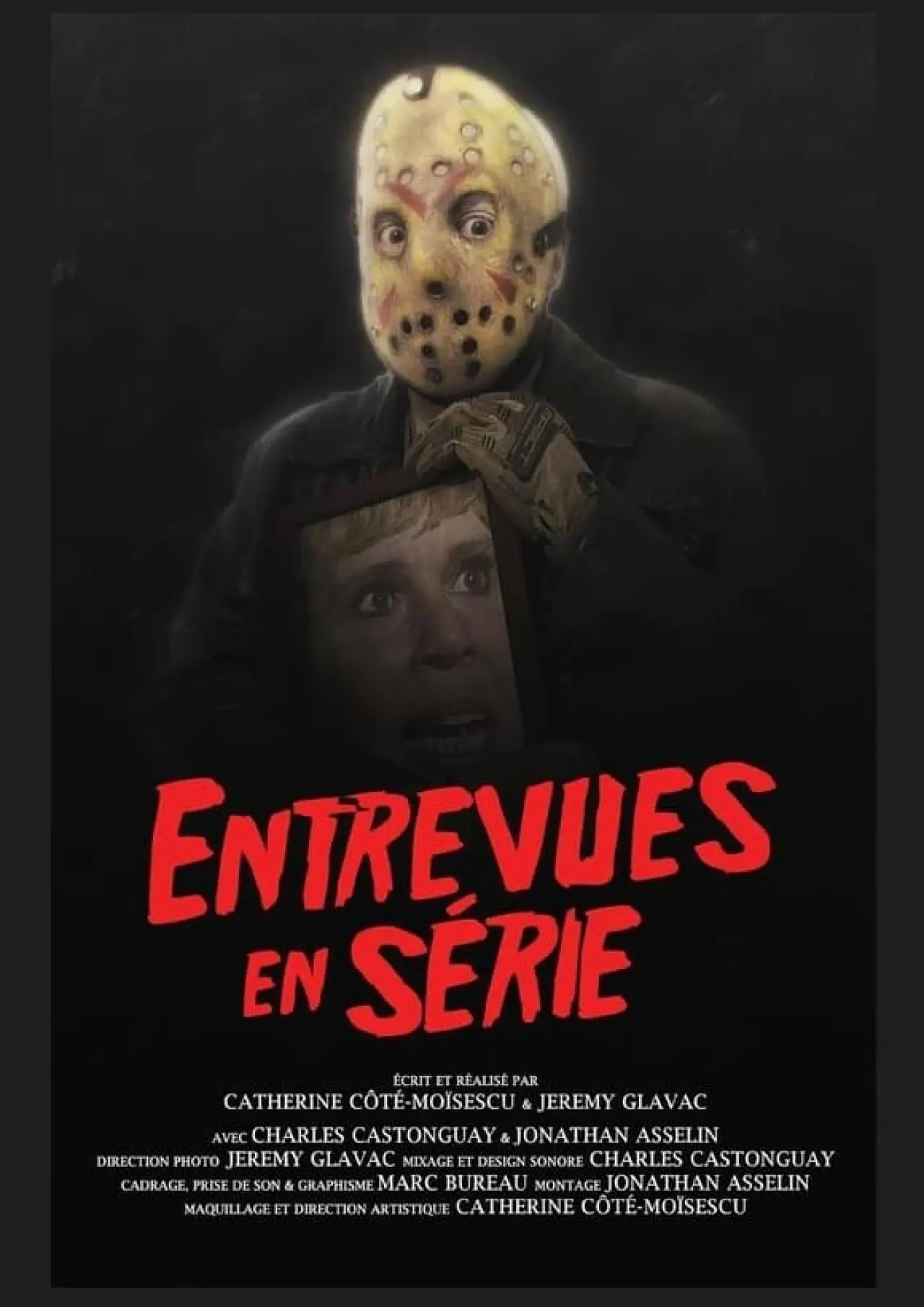 Постер к фильму "Entrevues en série"
