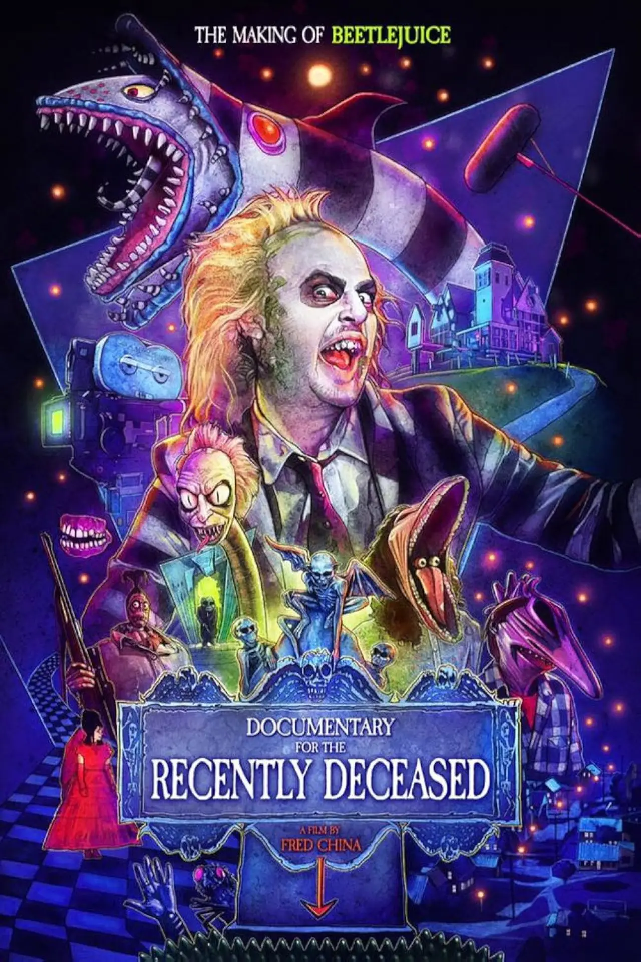 Постер к фильму "Documentary for the Recently Deceased: The Making of Beetlejuice"