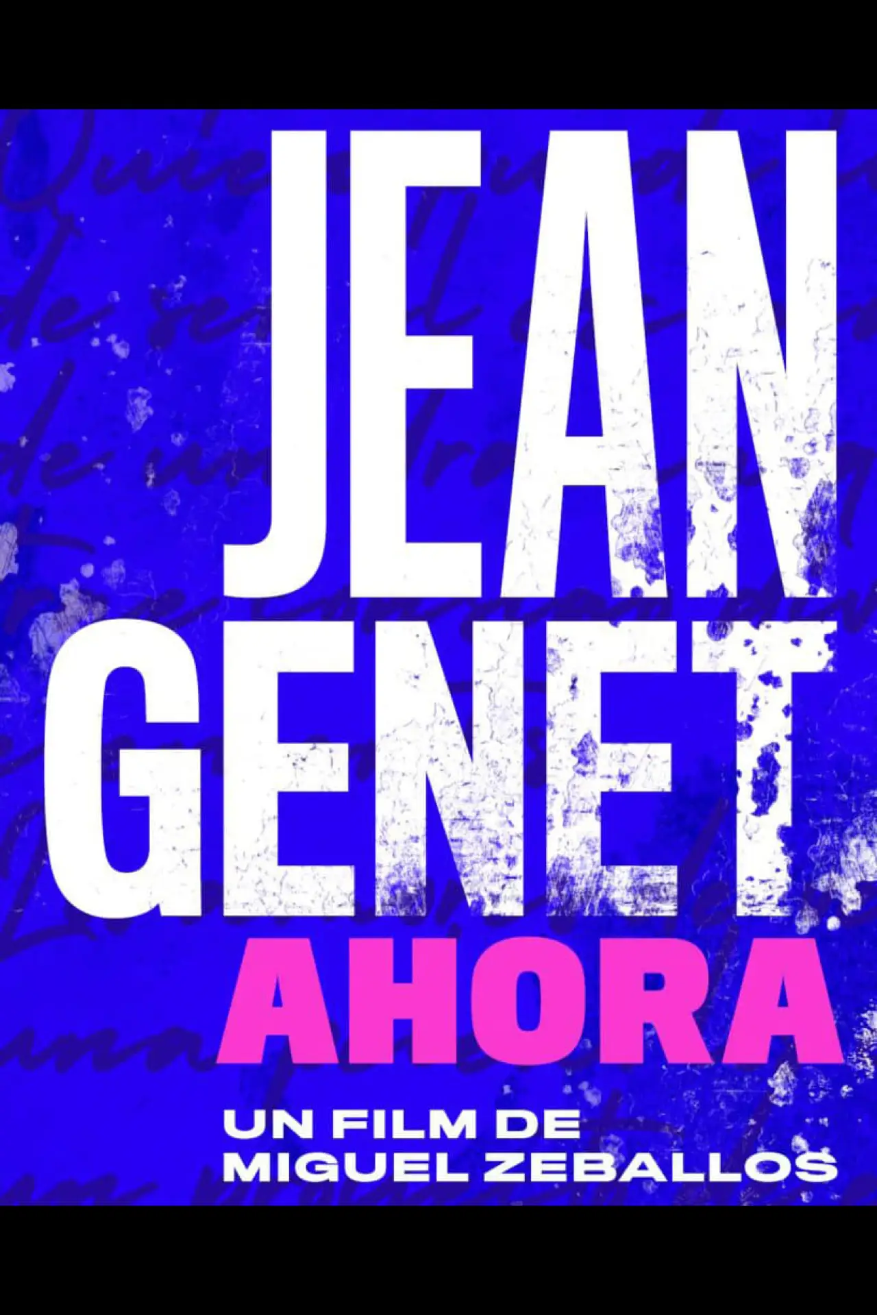 Постер к фильму "Jean Genet Ahora"