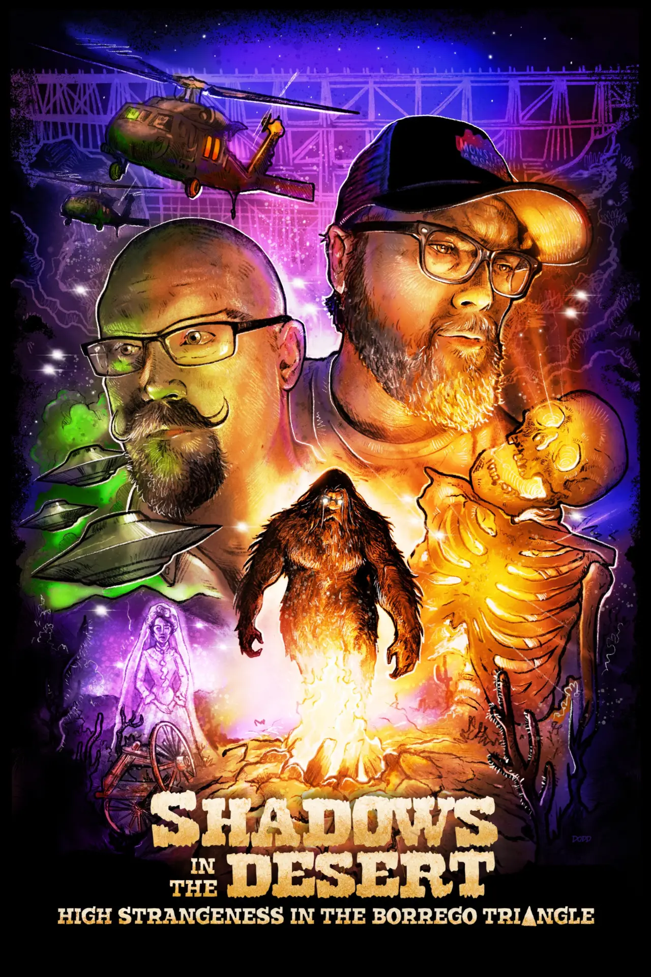 Постер к фильму "Shadows in the Desert: High Strangeness in the Borrego Triangle"
