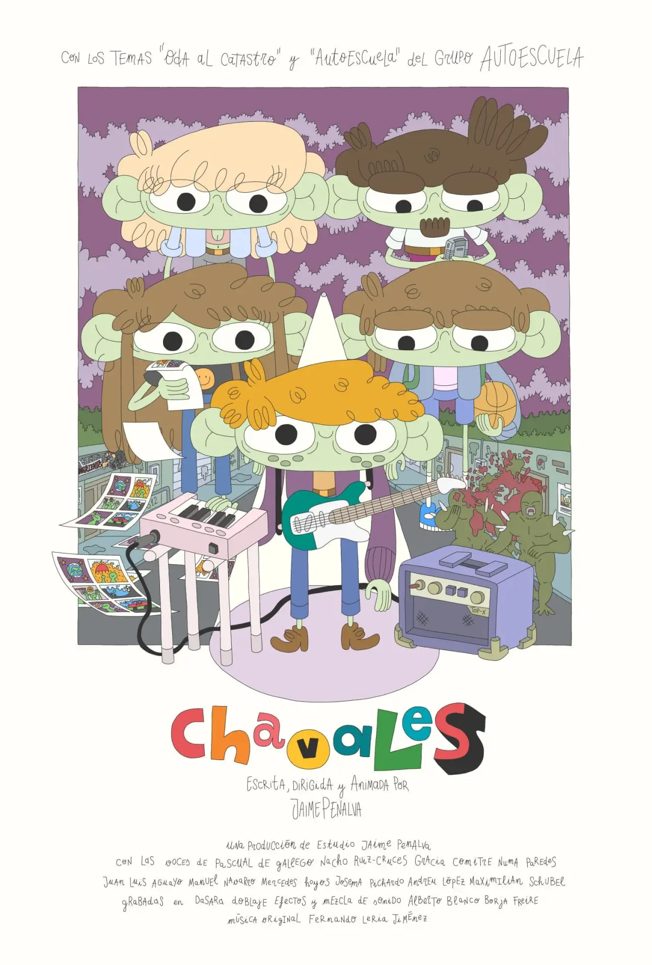 Постер к фильму "Chavales"
