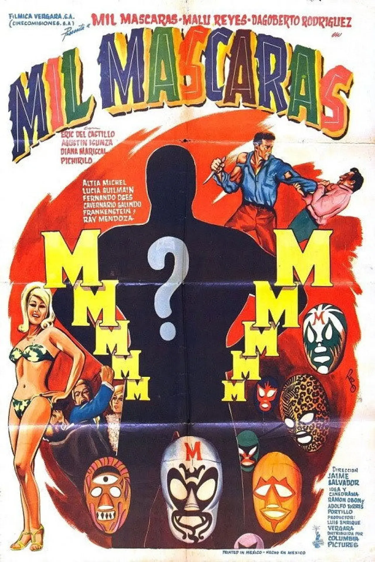 Постер к фильму "Mil Máscaras"
