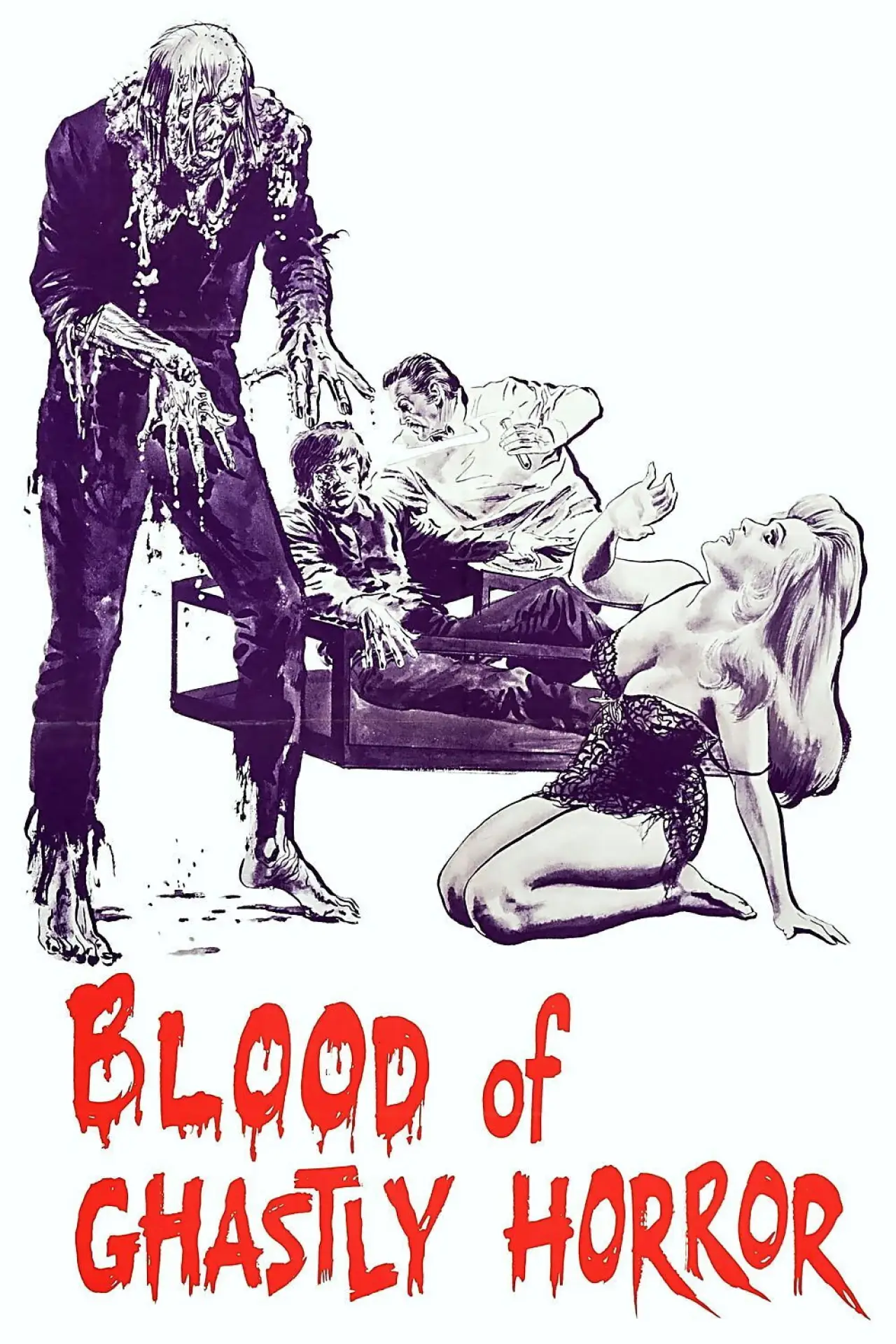 Постер к фильму "Blood of Ghastly Horror"