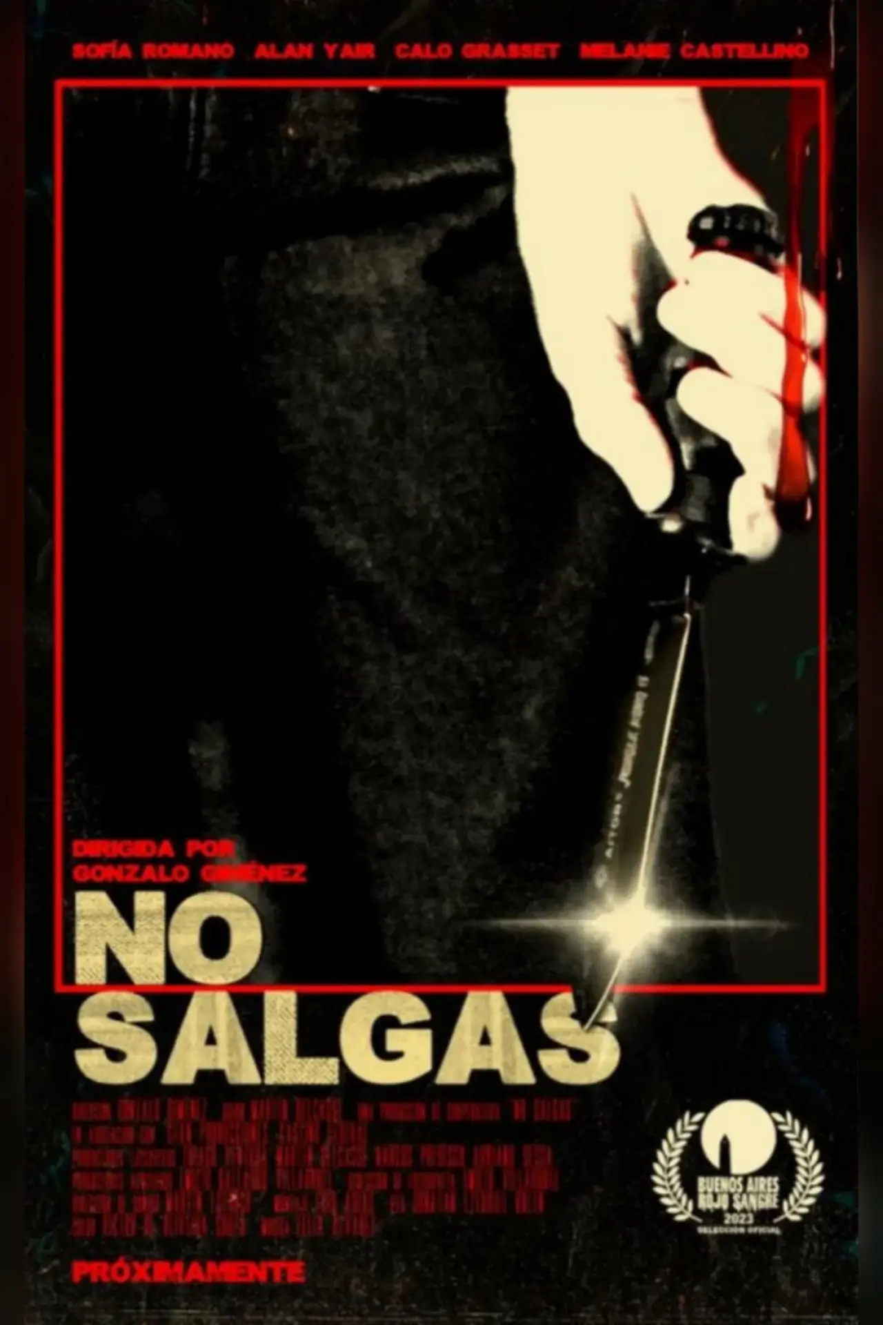 Постер к фильму "No salgas"