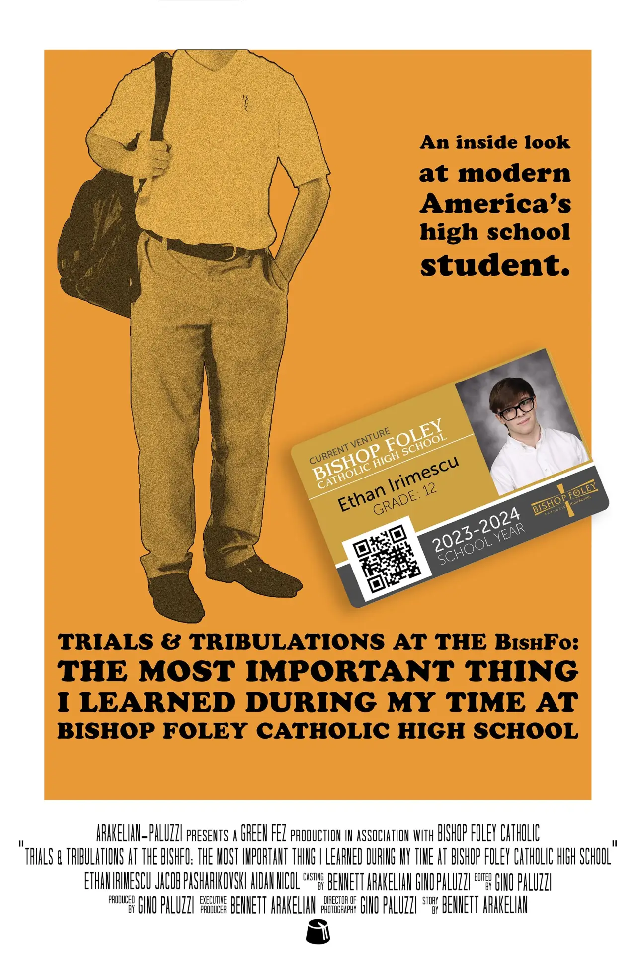 Постер к фильму "Trials & Tribulations at the Bishfo: The Most Important Thing I Learned During My Time at Bishop Foley Catholic High School"
