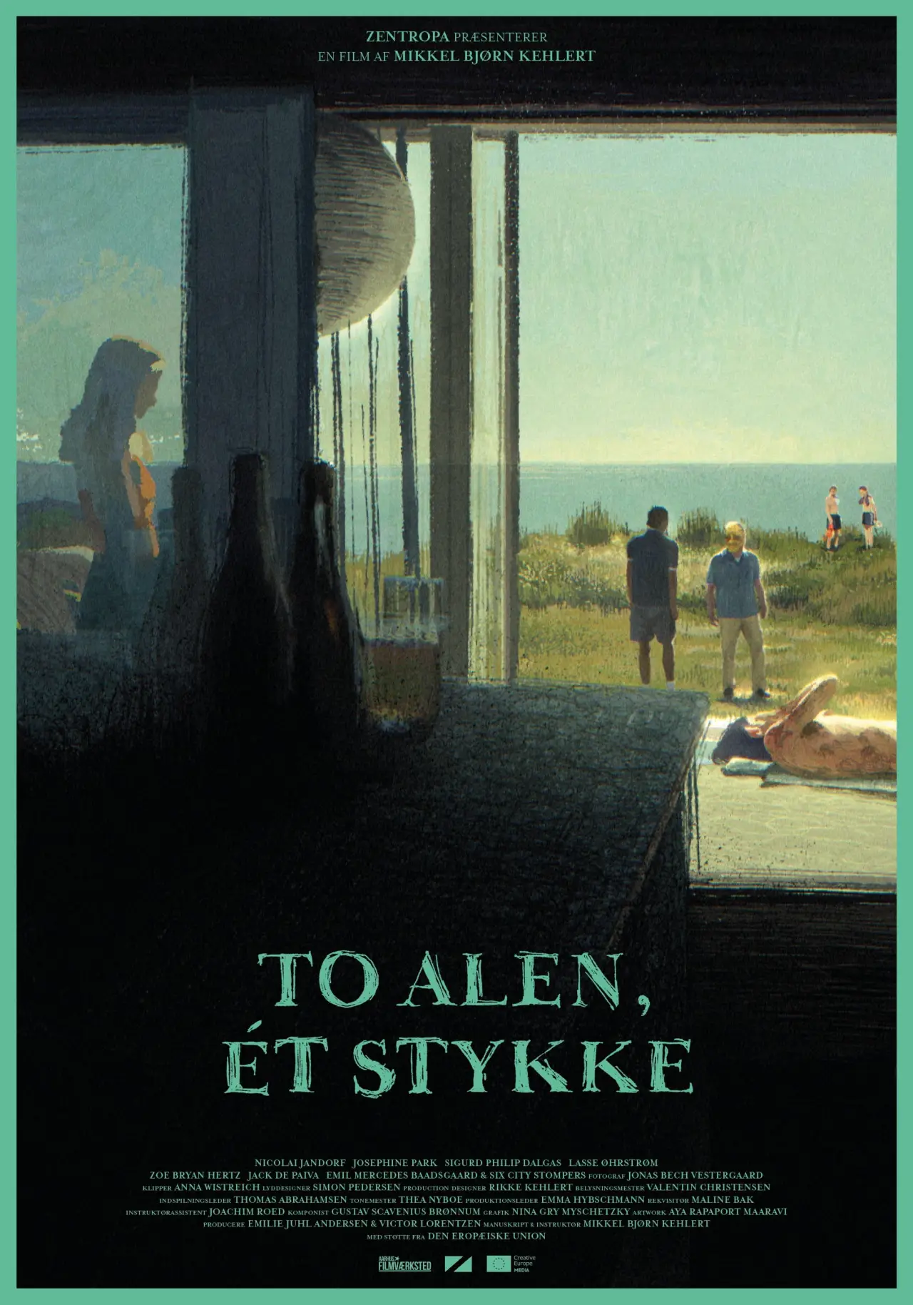 Постер к фильму "To alen, ét stykke"