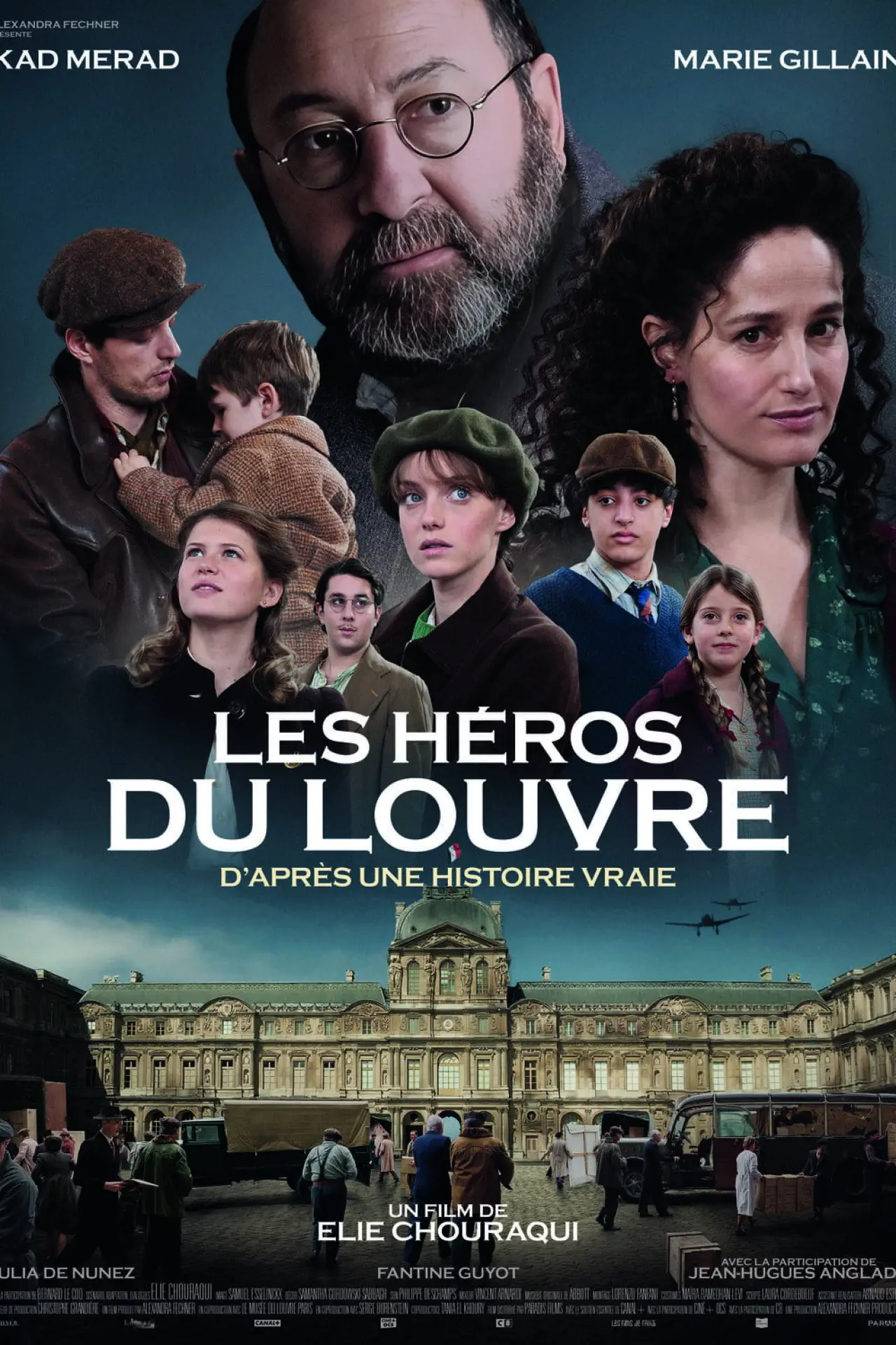 Постер к фильму "Les Héros du Louvre"
