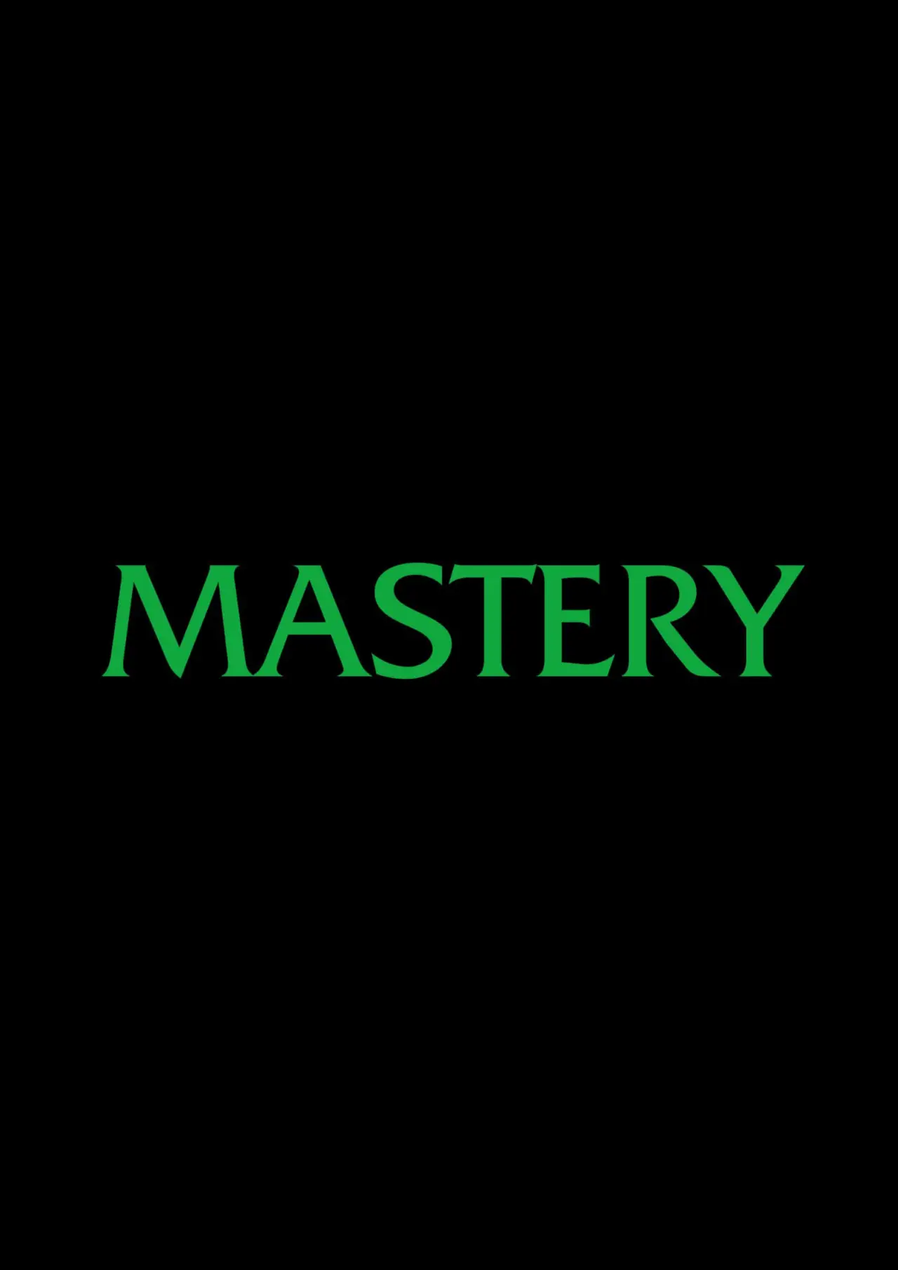 Постер к фильму "Mastery"