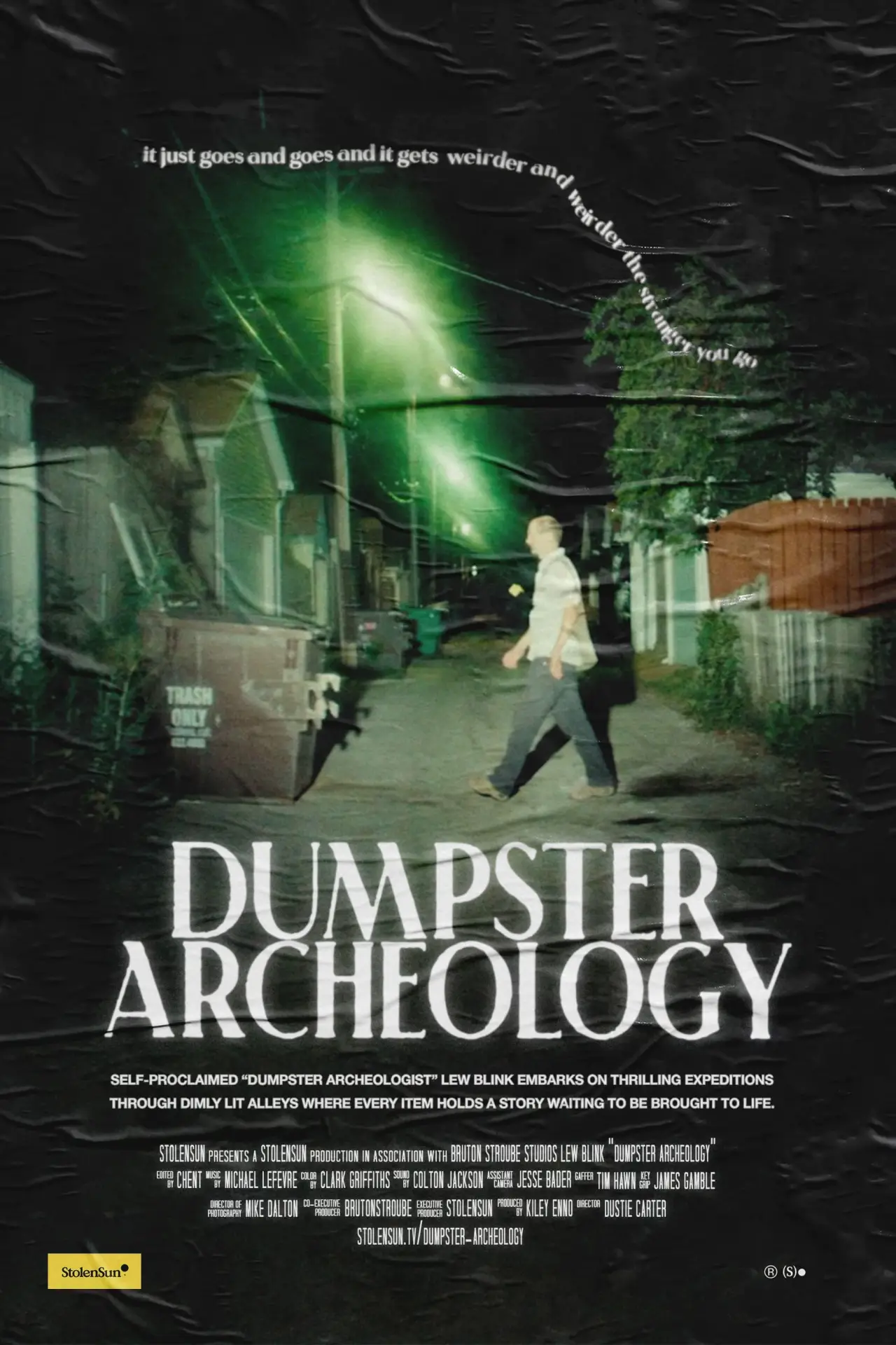Постер к фильму "Dumpster Archeology"
