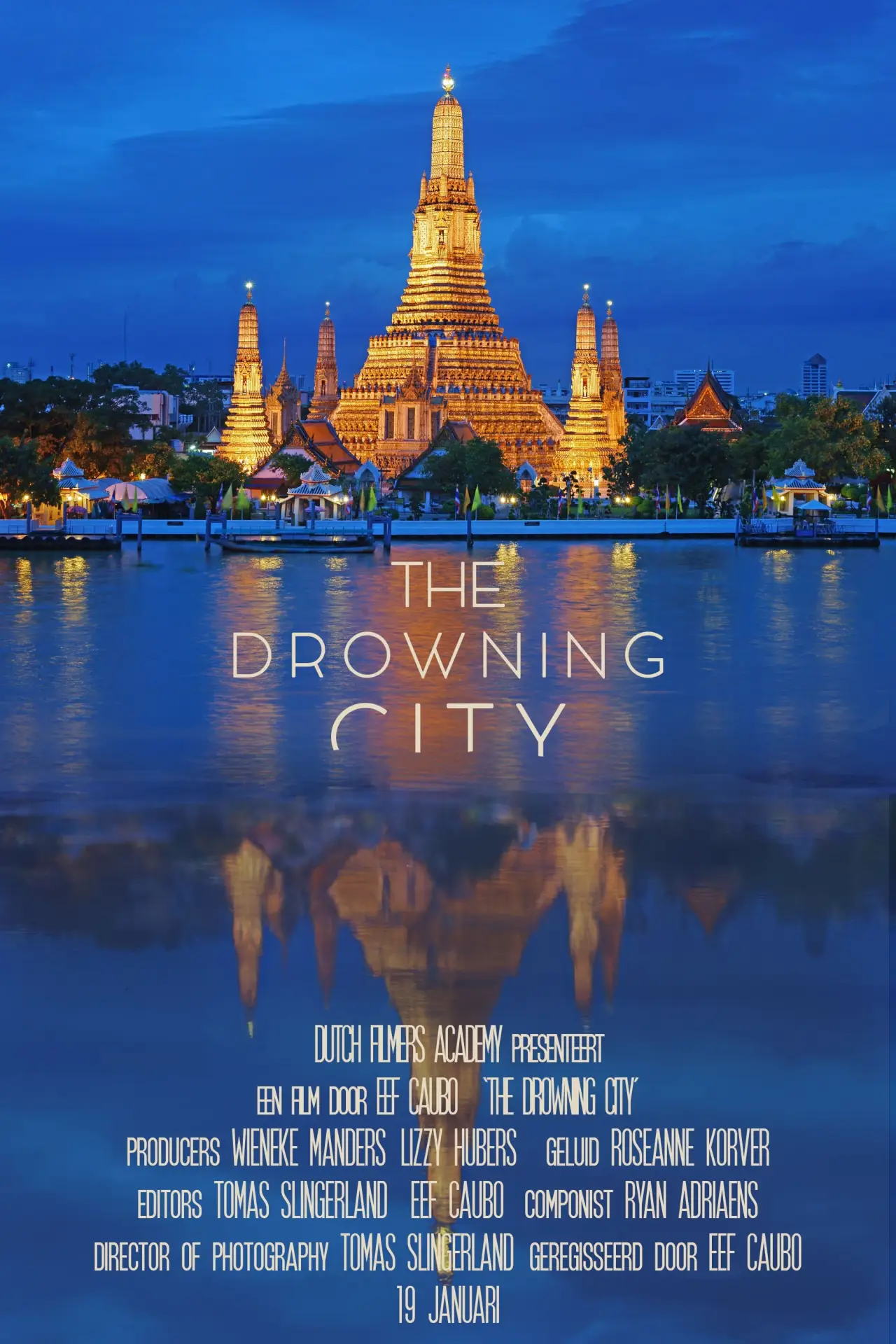 Постер к фильму "The Drowning City"