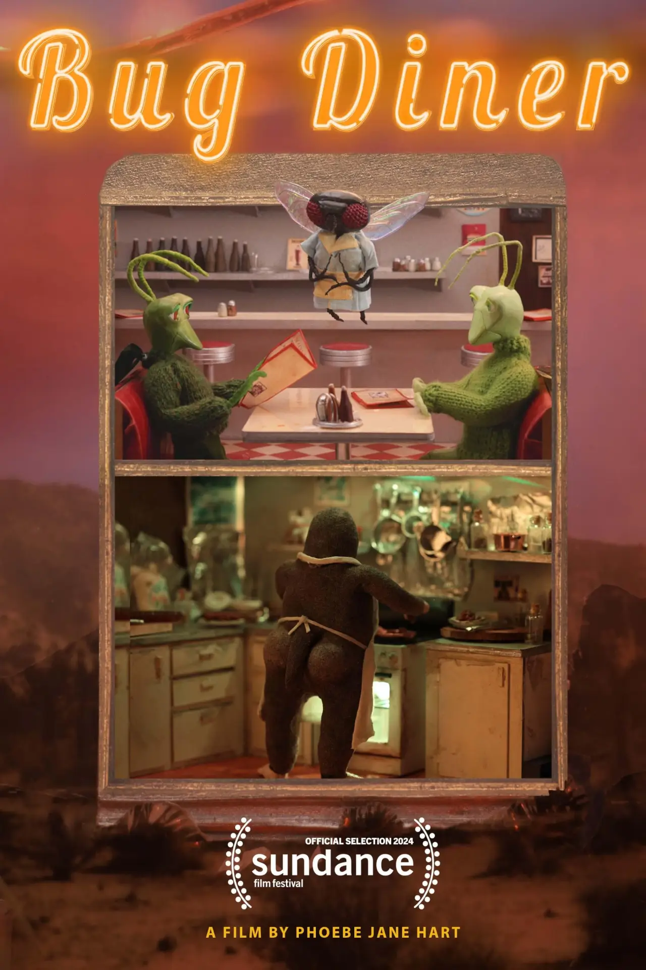 Постер к фильму "Bug Diner"