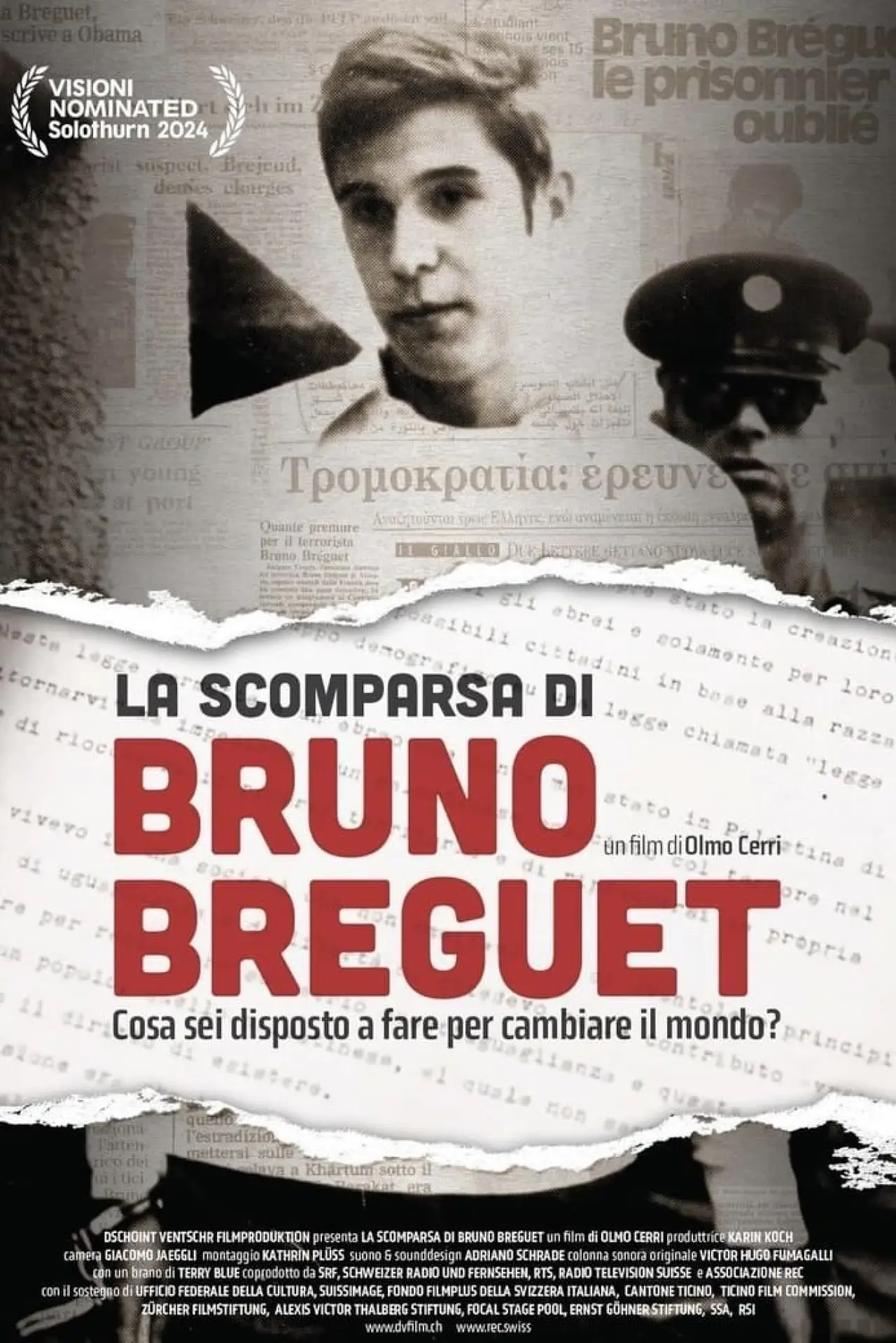 Постер к фильму "La scomparsa di Bruno Bréguet"