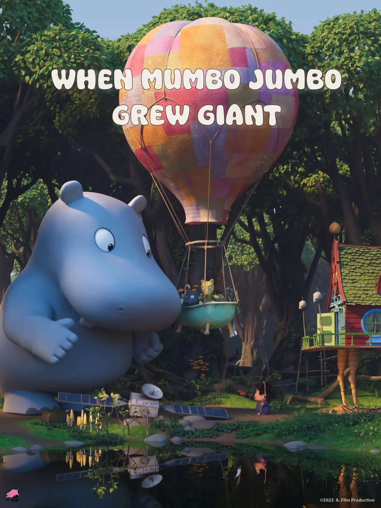 Постер к фильму "Da Mumbo Jumbo blev kæmpestor"