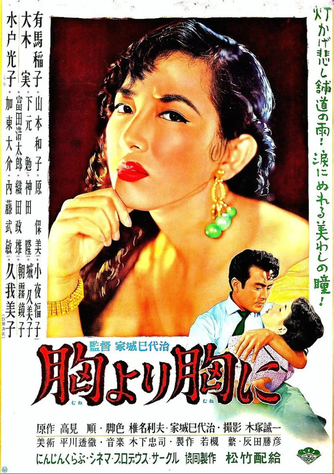 Постер к фильму "胸より胸に"