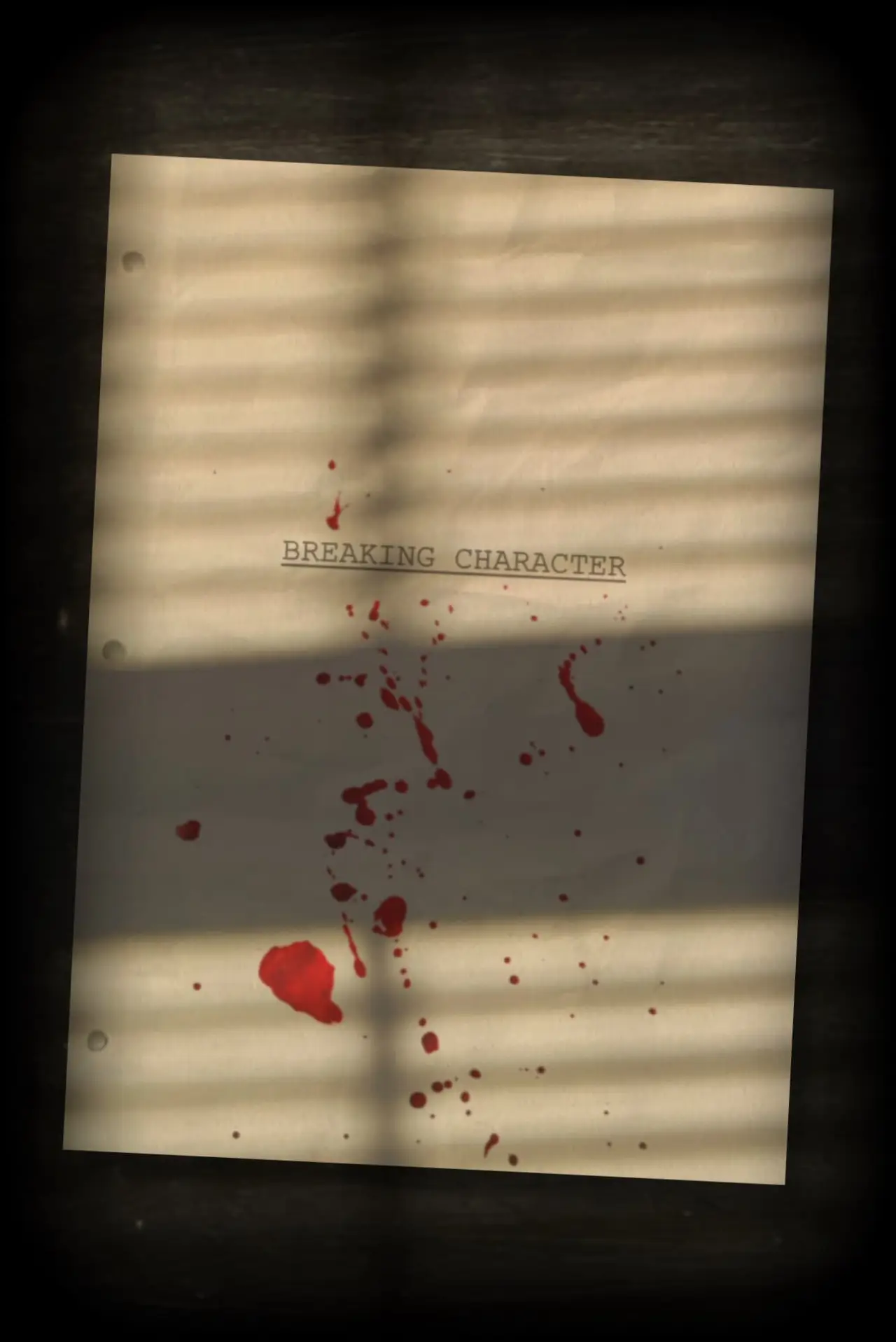Постер к фильму "Breaking Character"