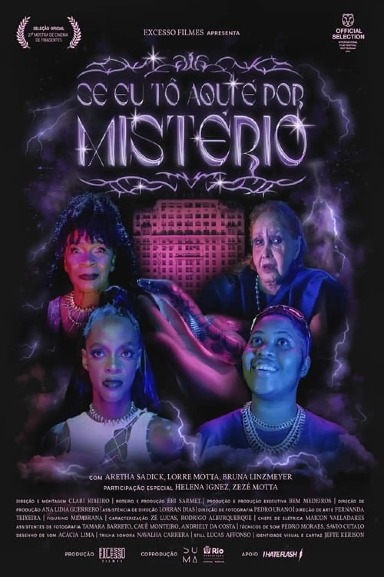 Постер к фильму "Se Eu Tô Aqui é Por Mistério"