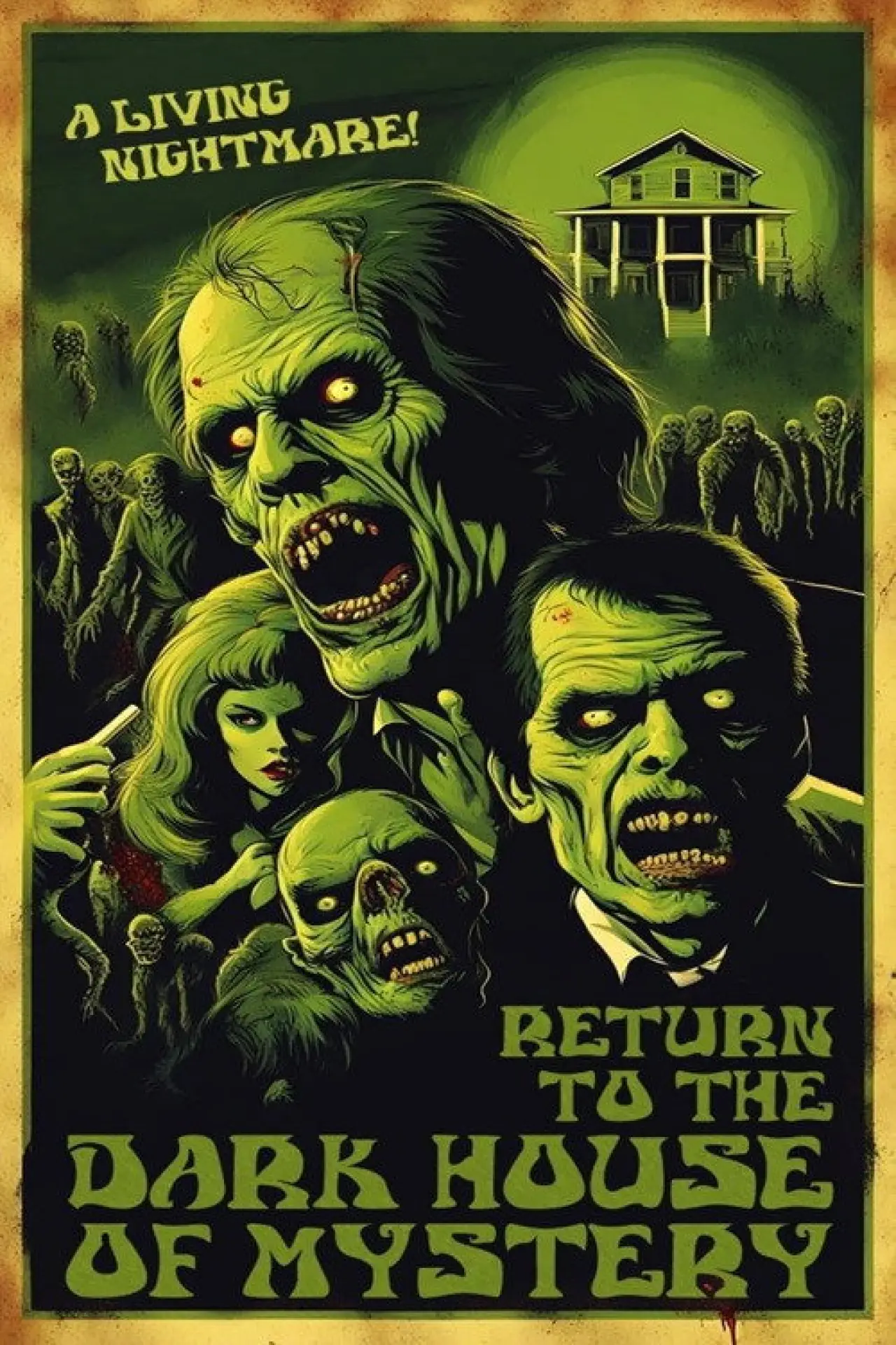 Постер к фильму "Return To The Dark House Of Mystery"