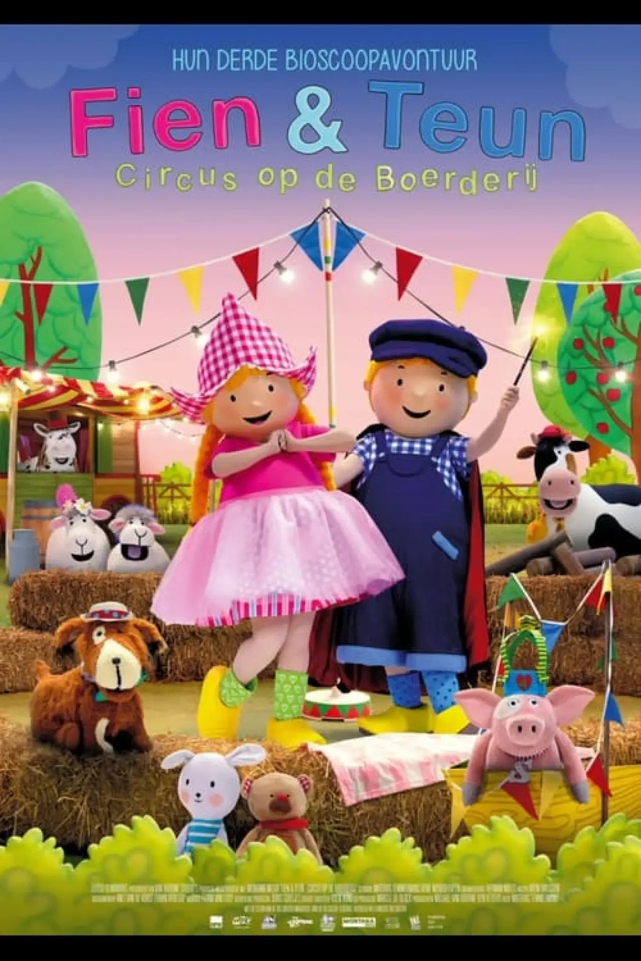 Постер к фильму "Fien  & Teun: Circus op de boerderij"