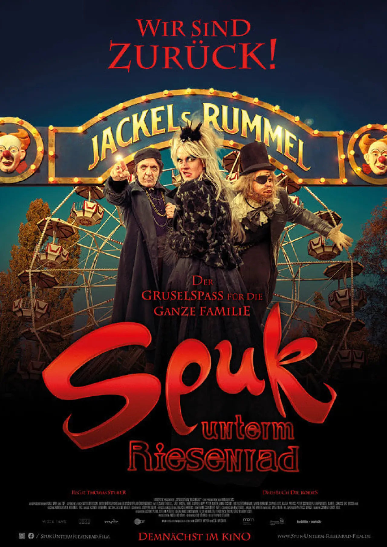 Постер к фильму "Spuk unterm Riesenrad"