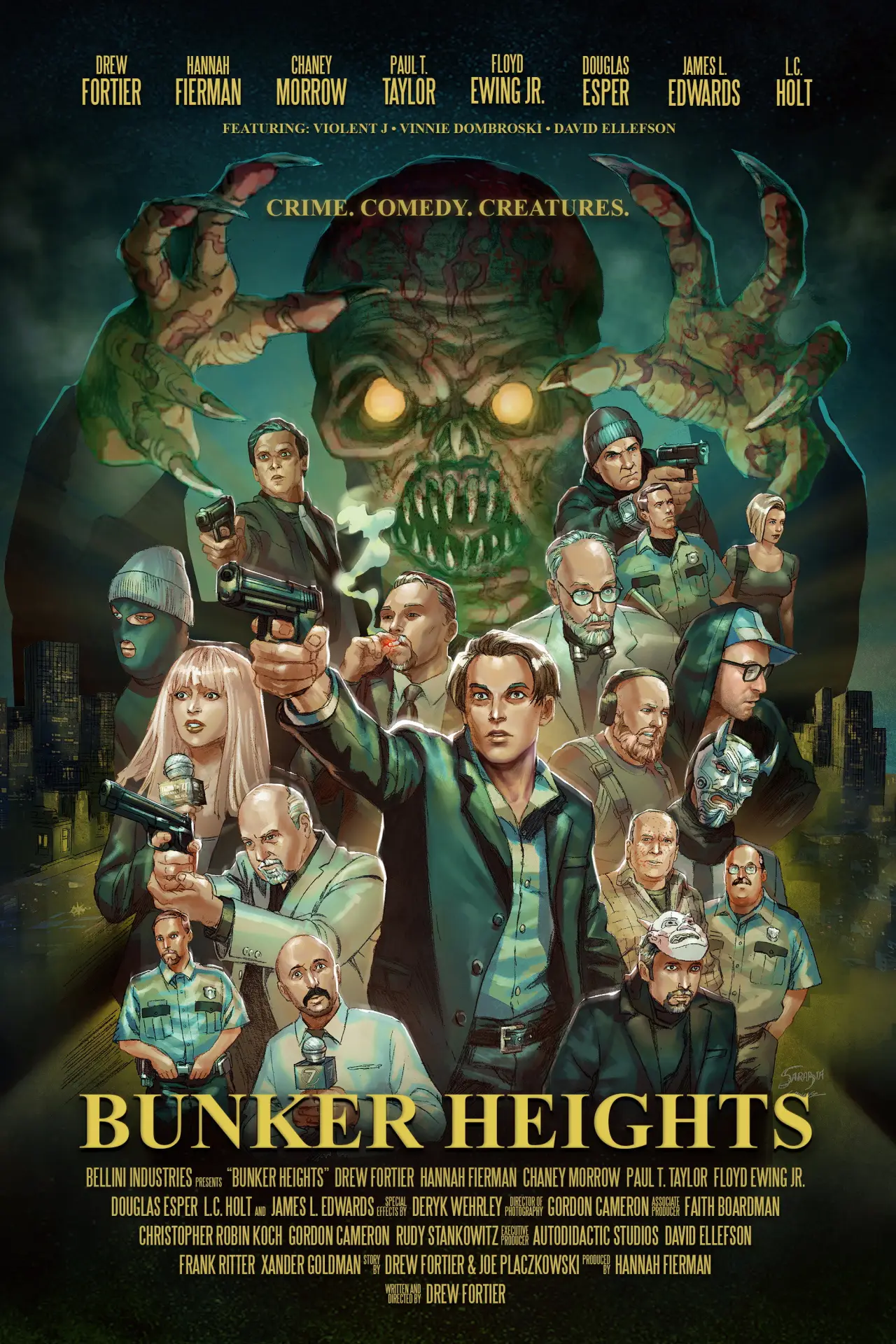 Постер к фильму "Bunker Heights"