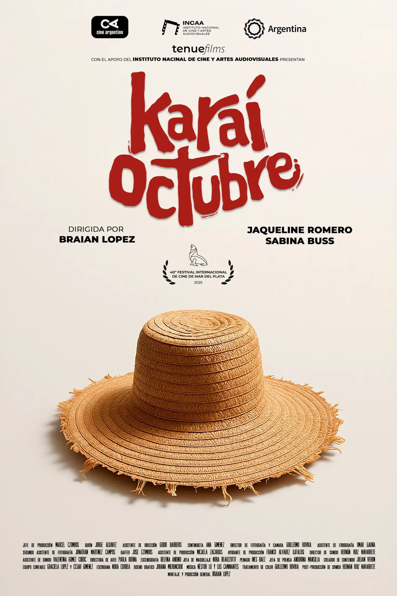 Постер к фильму "Karaí Octubre"