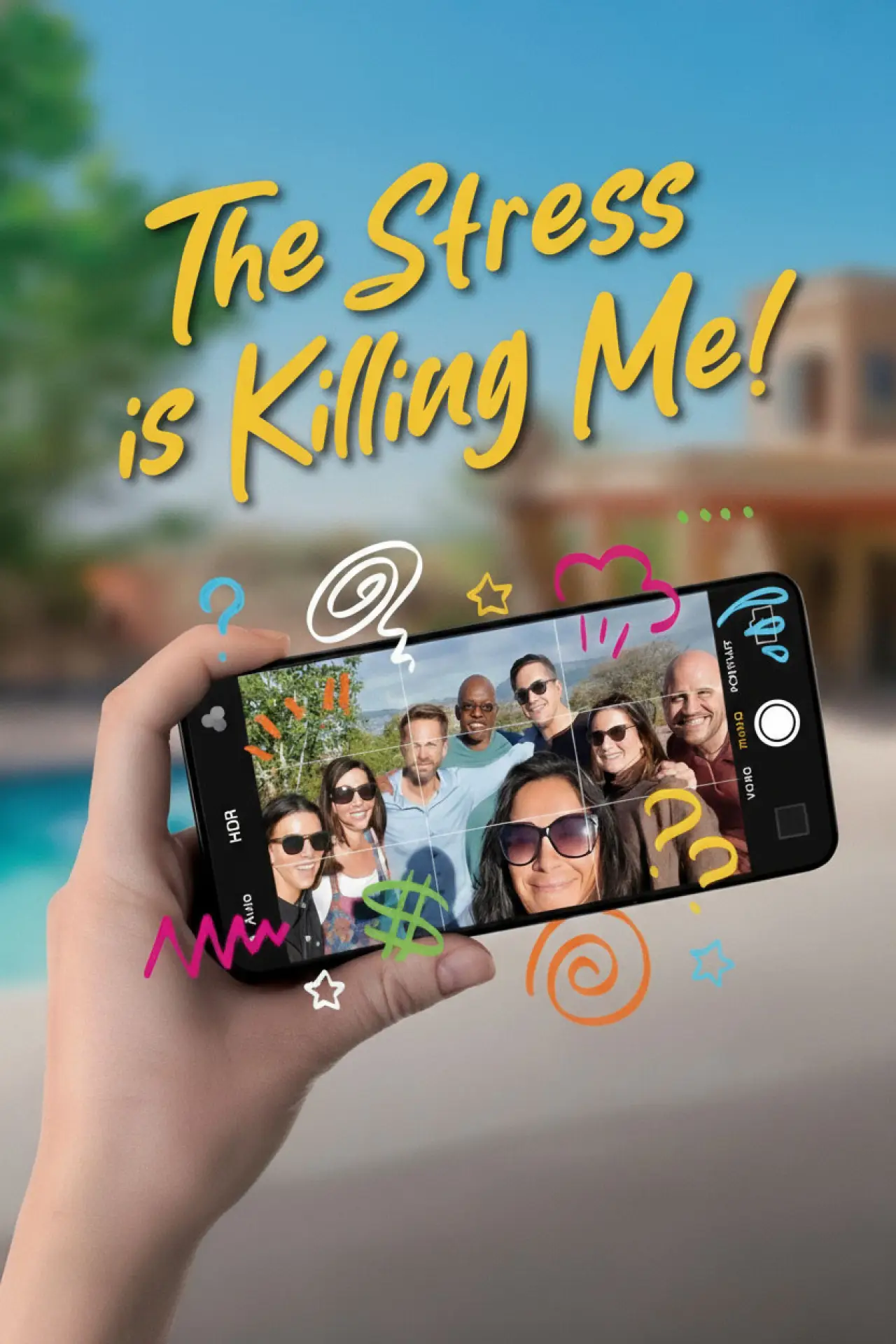 Постер к фильму "The Stress Is Killing Me"