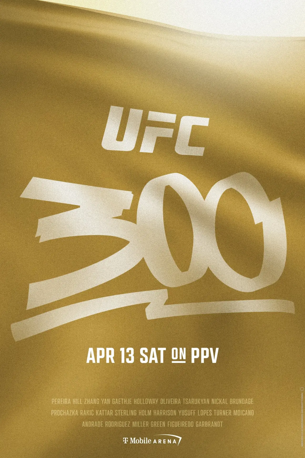 Постер к фильму "UFC 300: Pereira vs. Hill"