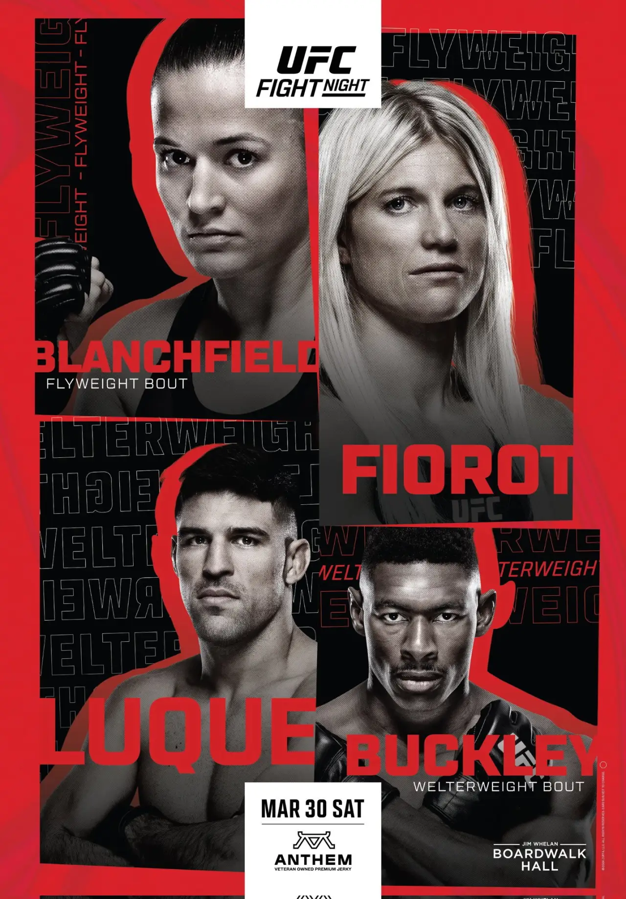 Постер к фильму "UFC on ESPN 54: Blanchfield vs. Fiorot"