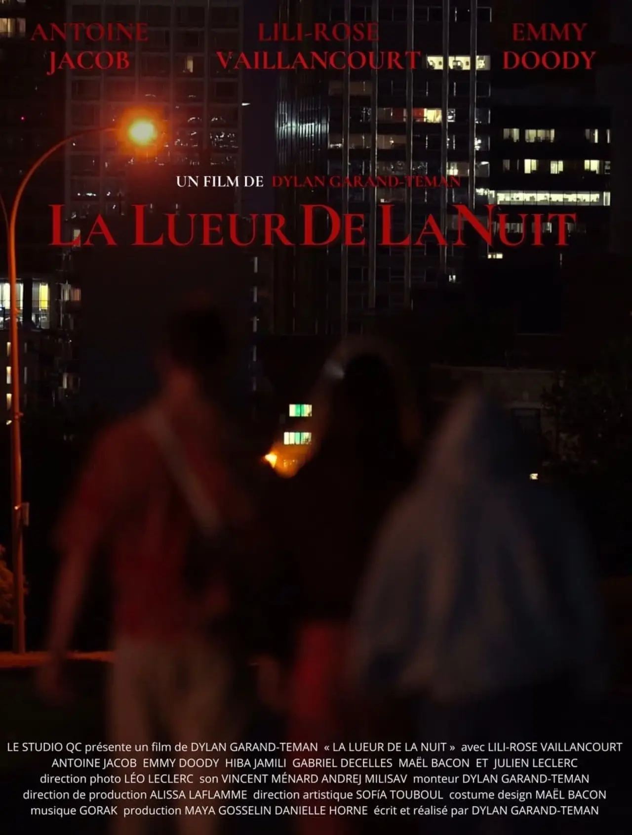 Постер к фильму "La Lueur de la Nuit"