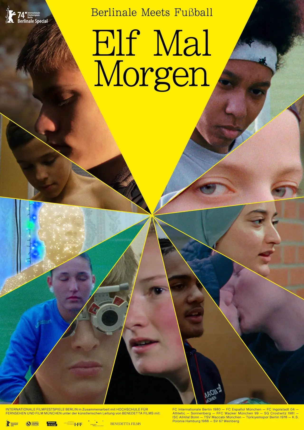 Постер к фильму "Elf Mal Morgen: Berlinale Meets Fußball"