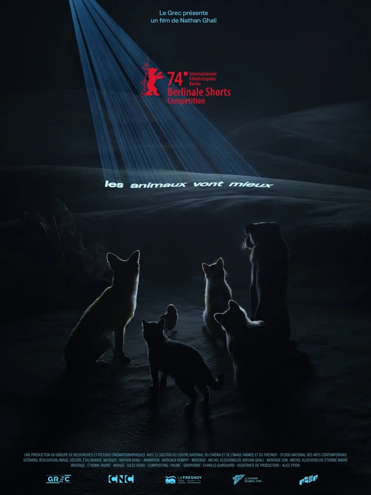 Постер к фильму "Les animaux vont mieux"