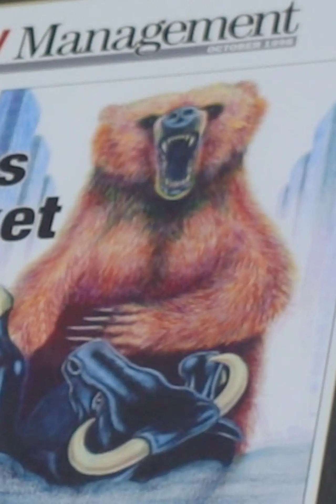Постер к фильму "Bear Overtakes Bull Market"