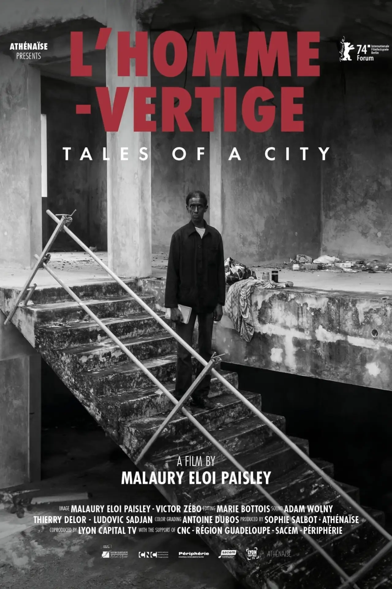 Постер к фильму "L’homme-vertige : Tales of a city"