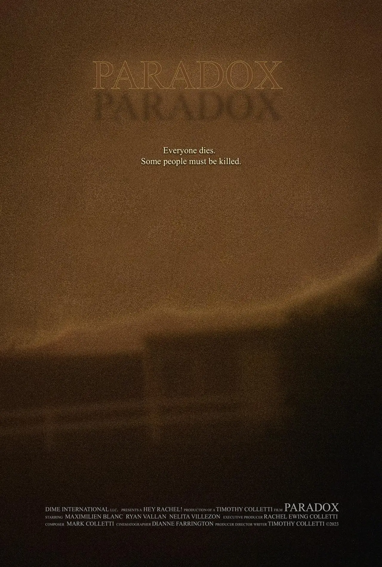 Постер к фильму "Paradox"