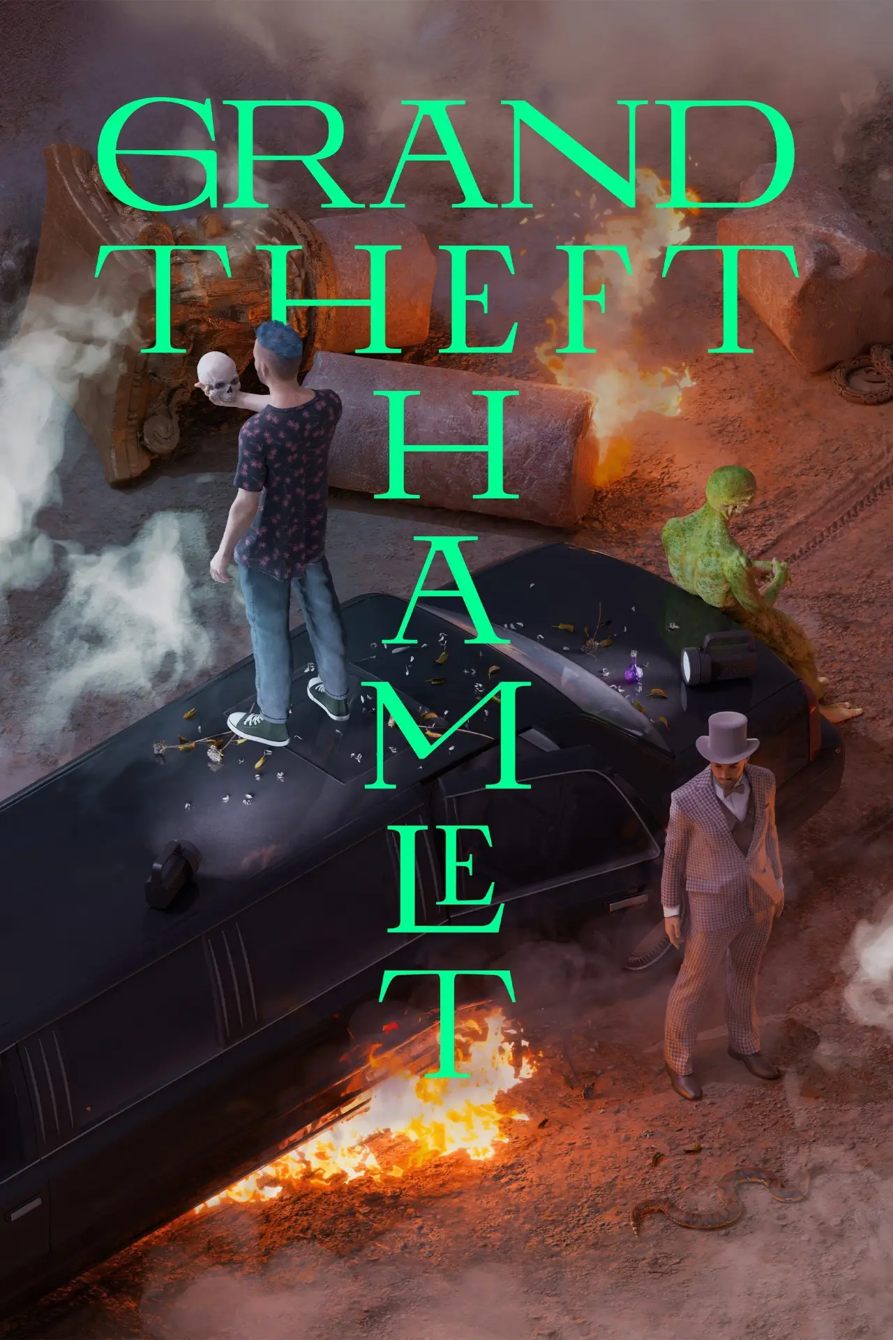 Постер к фильму "Grand Theft Hamlet"