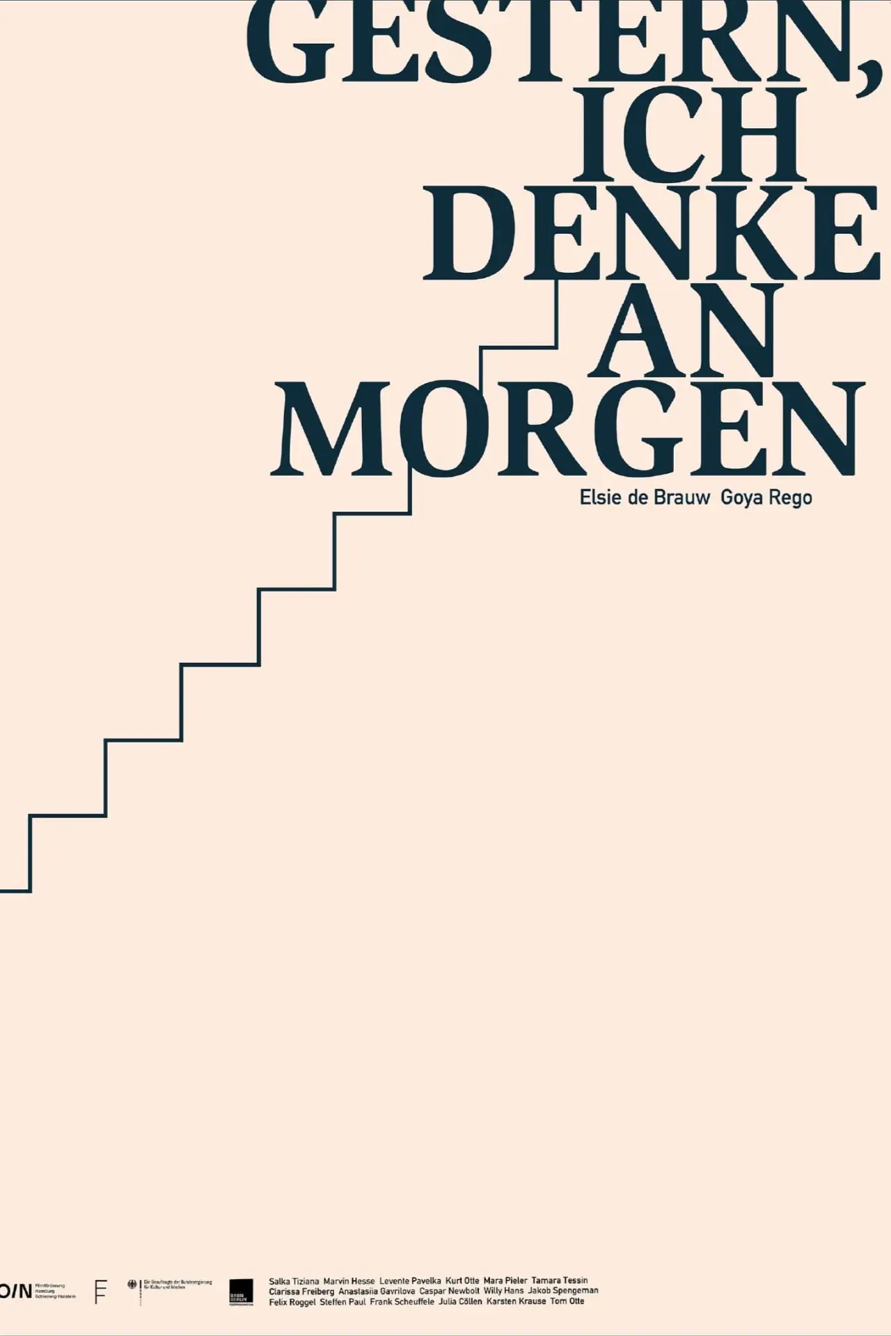 Постер к фильму "Gestern, ich denke an morgen"