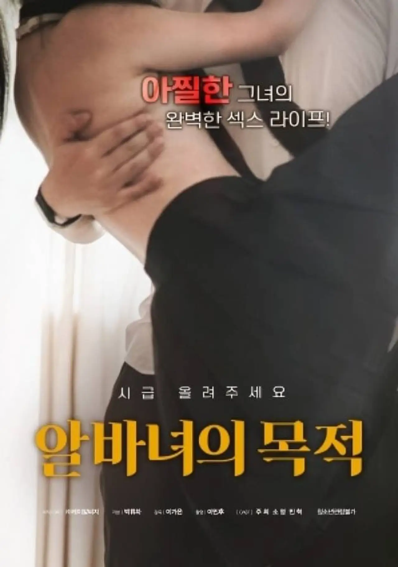 Постер к фильму "알바녀의 목적"