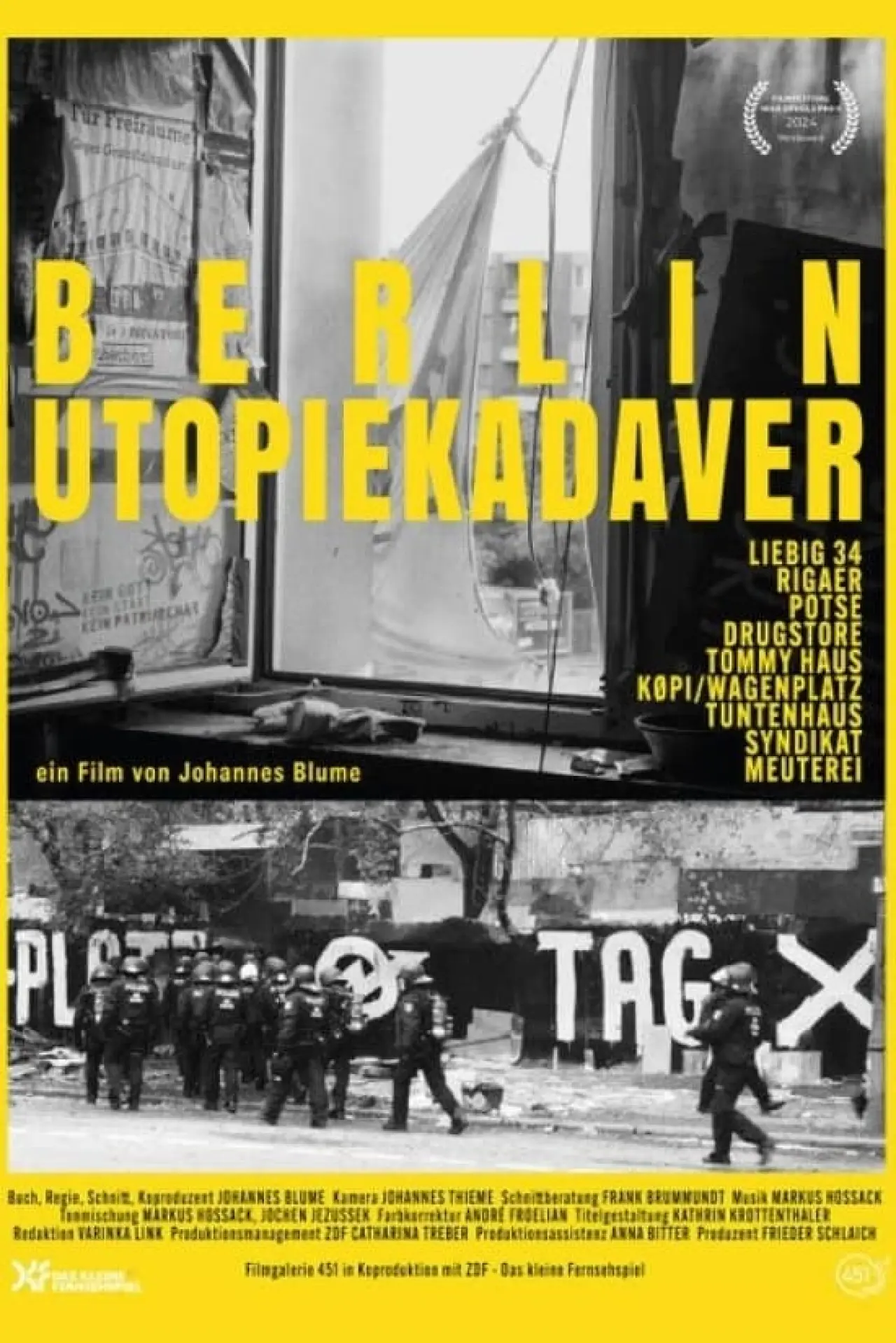 Постер к фильму "Berlin Utopiekadaver"