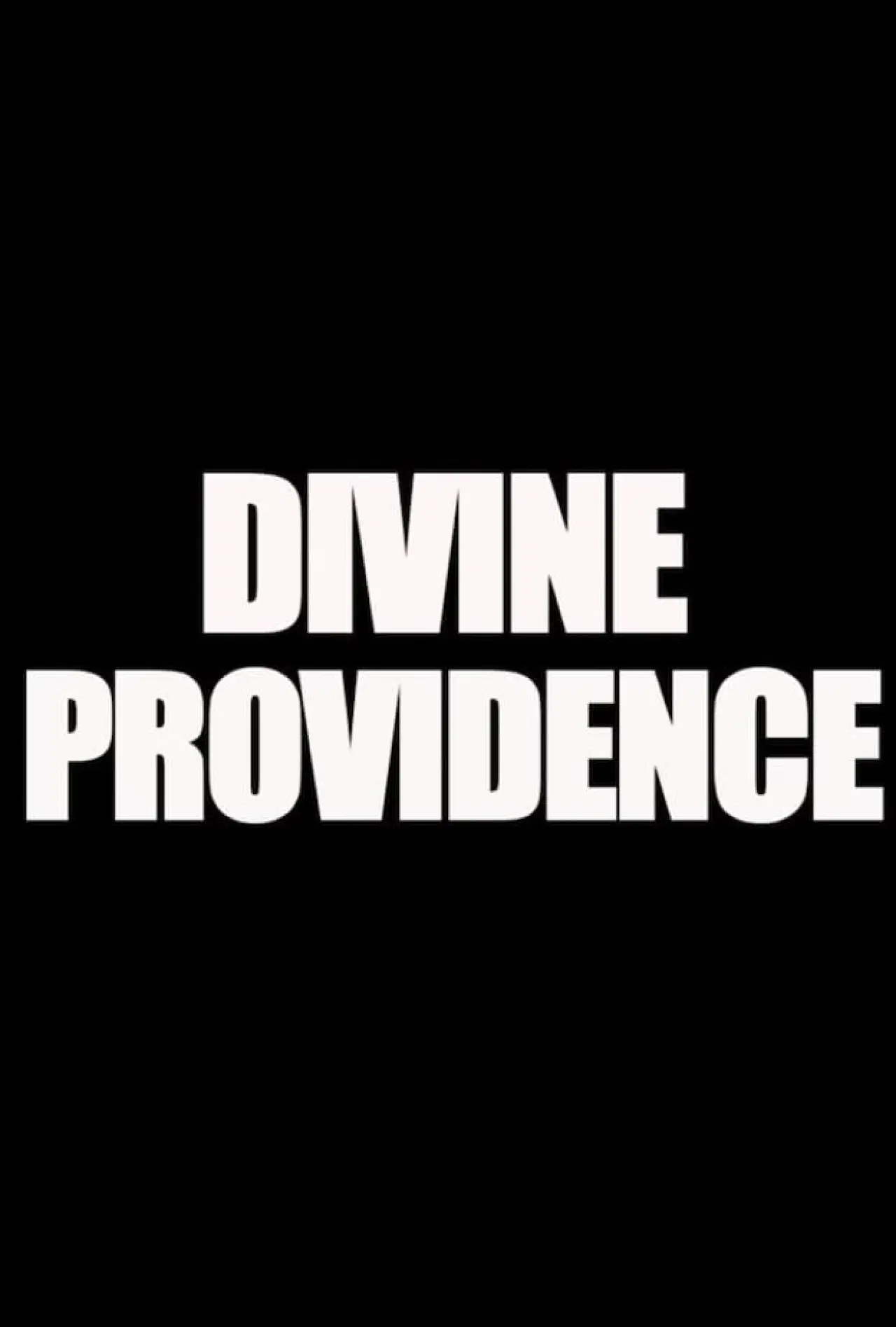 Постер к фильму "Divine Providence"