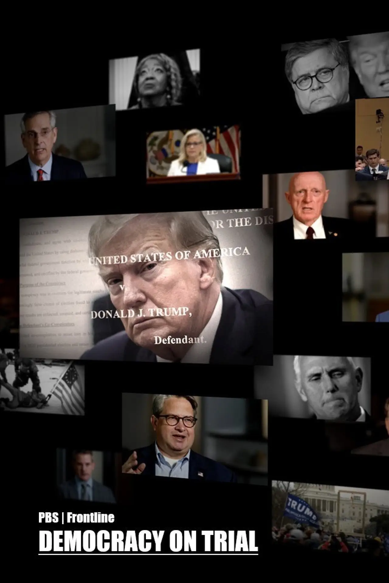 Постер к фильму "Democracy on Trial"