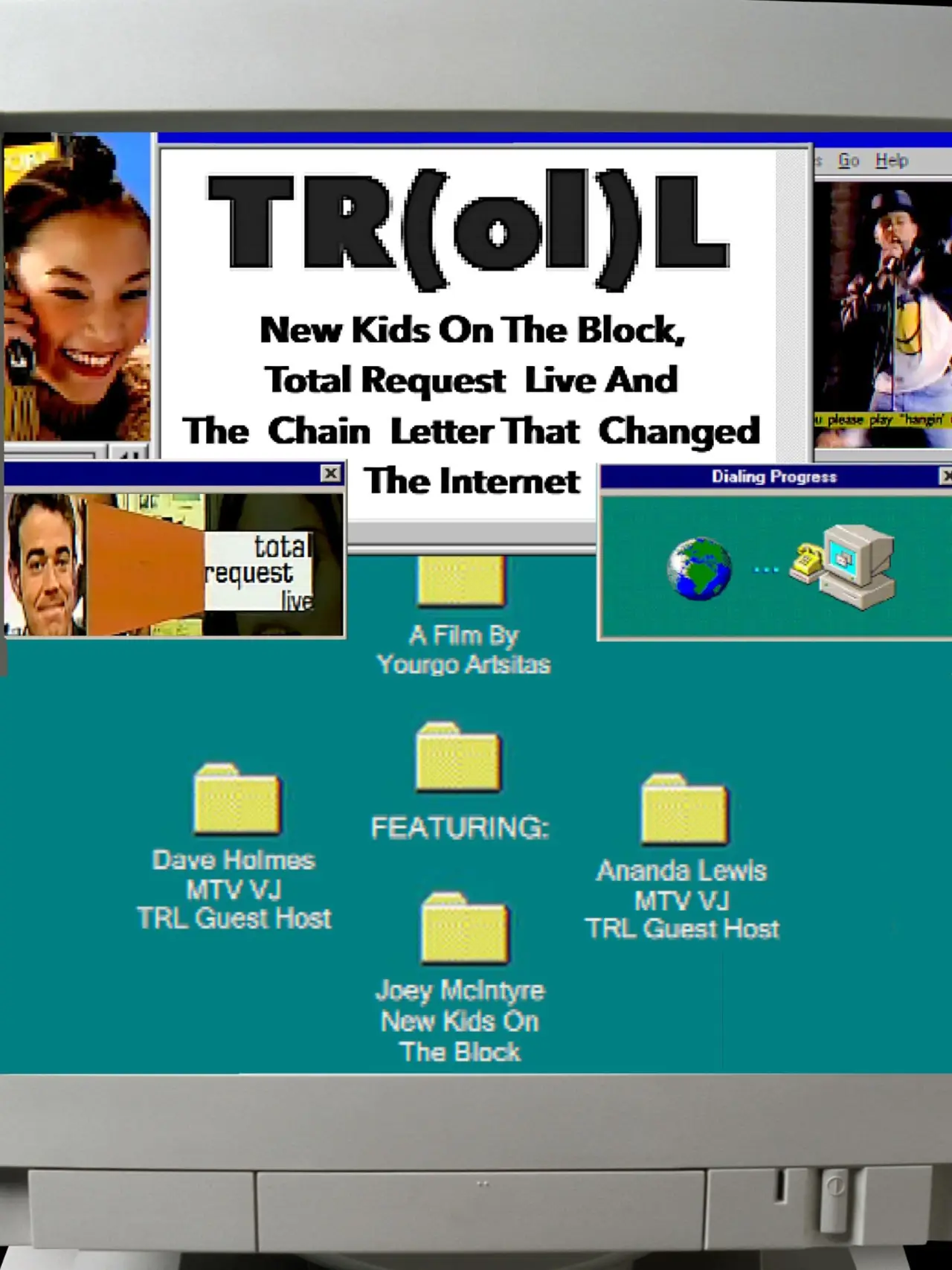 Постер к фильму "TR(ol)L: New Kids on the Block, Total Request Live and the Chain Letter That Changed the Internet"