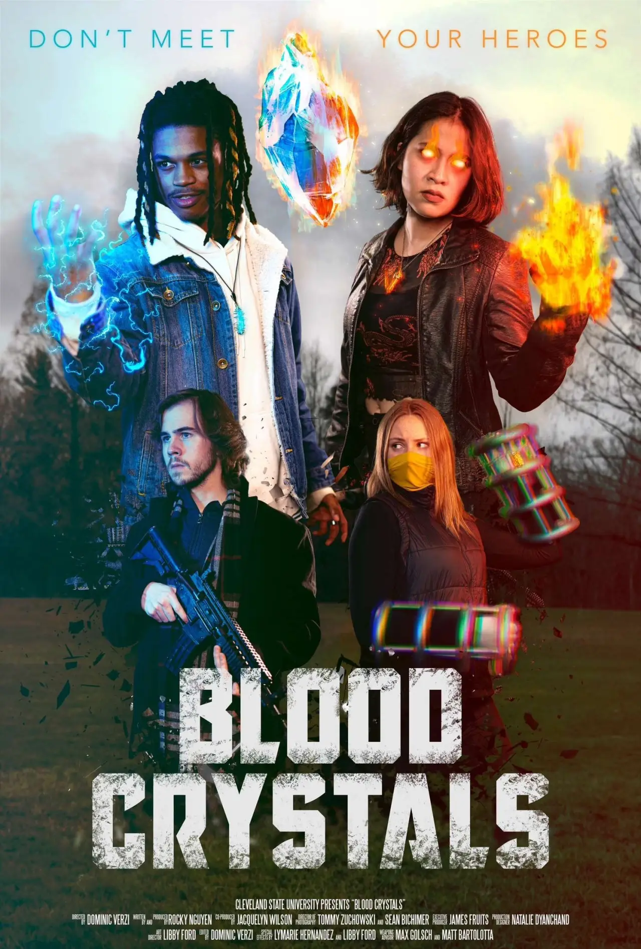 Постер к фильму "Blood Crystals"
