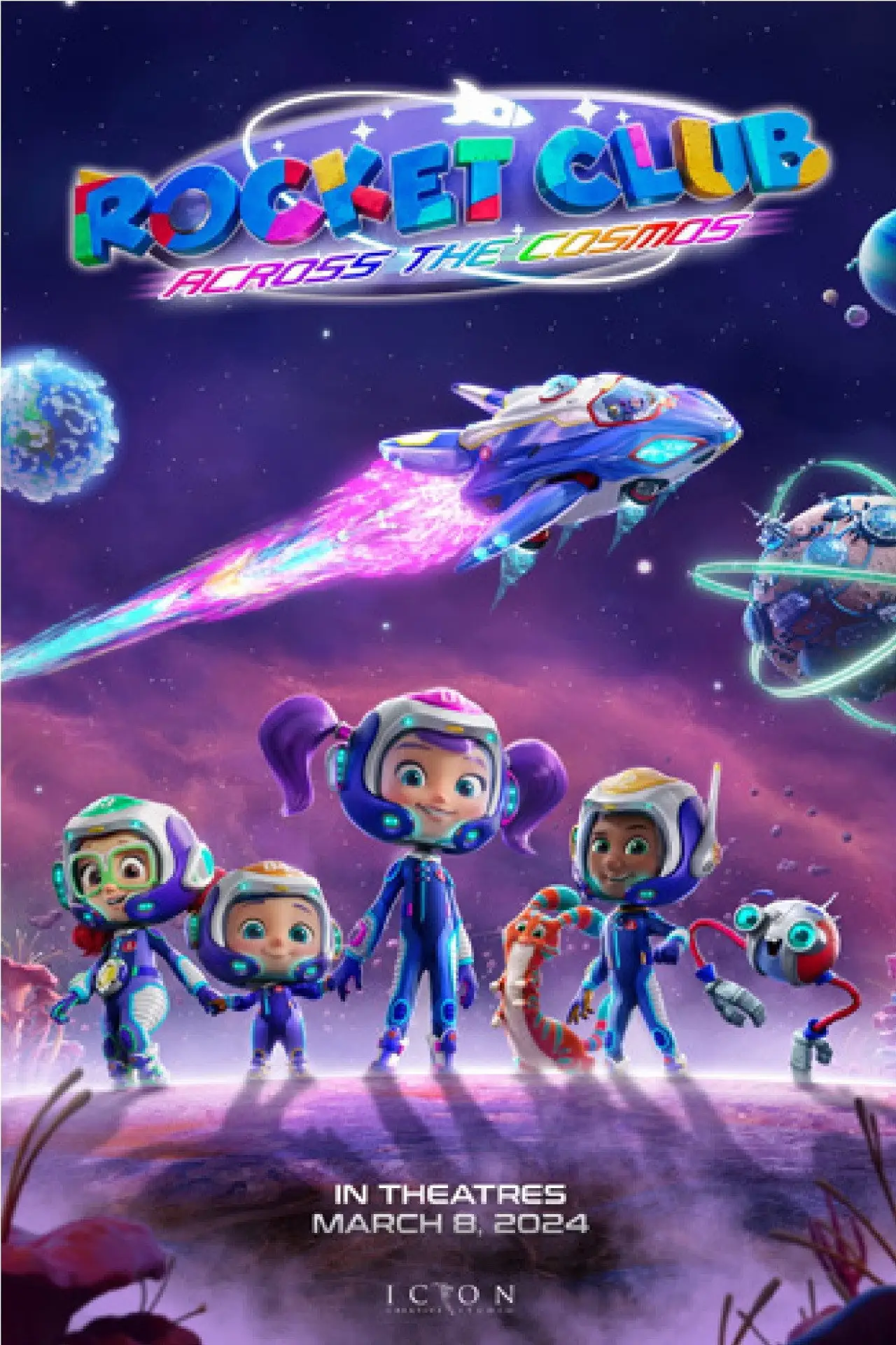 Постер к фильму "Rocket Club: Across the Cosmos"
