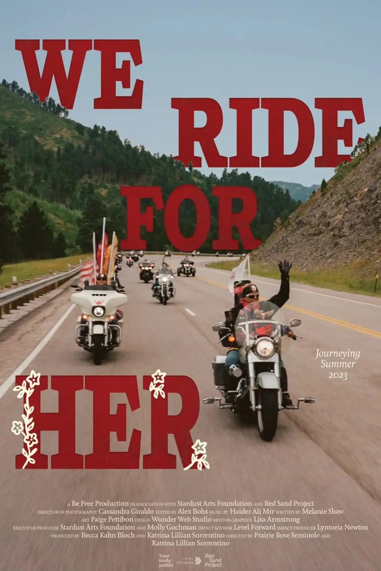 Постер к фильму "We Ride for Her"