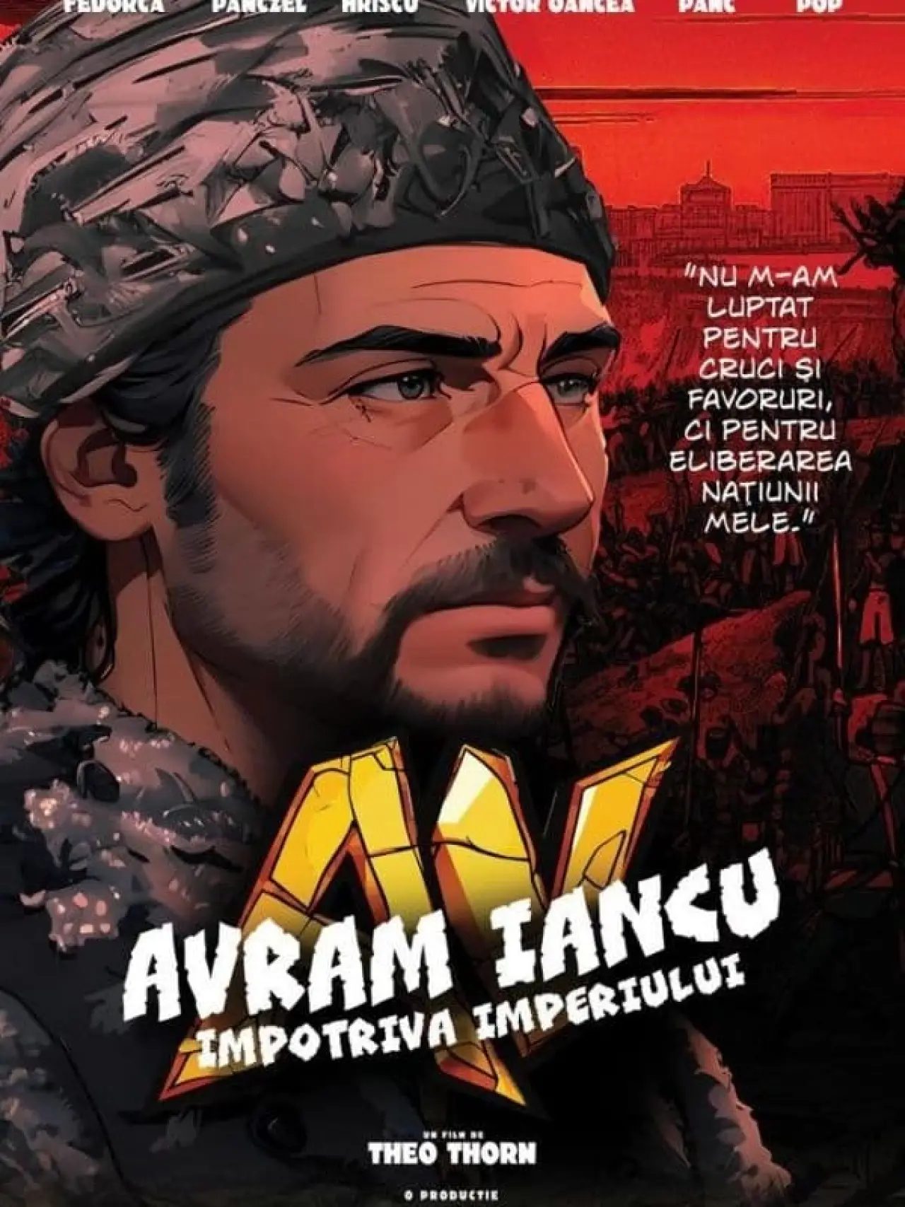 Постер к фильму "Avram Iancu împotriva imperiului"