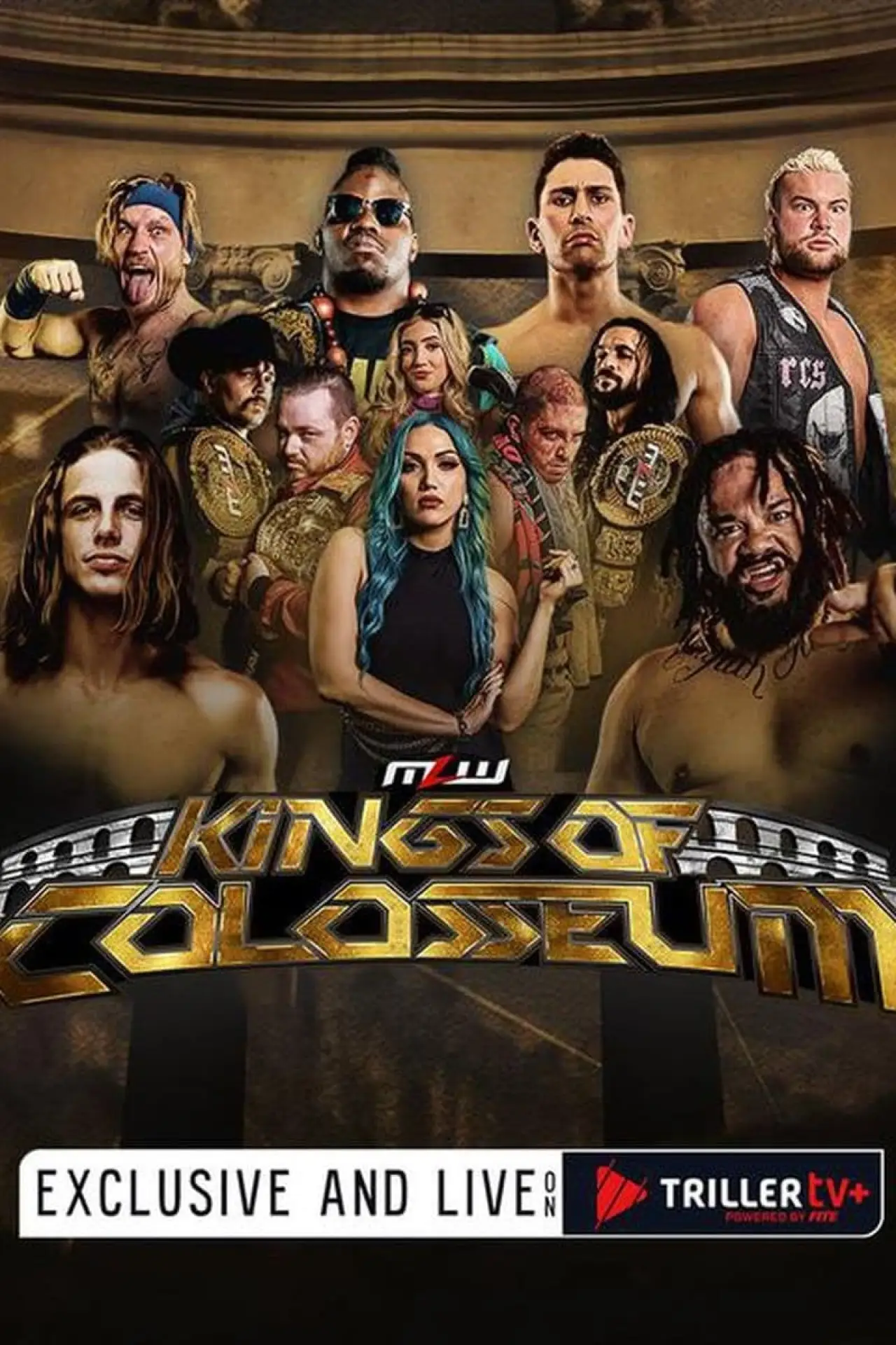 Постер к фильму "MLW Kings of Colosseum 2024"