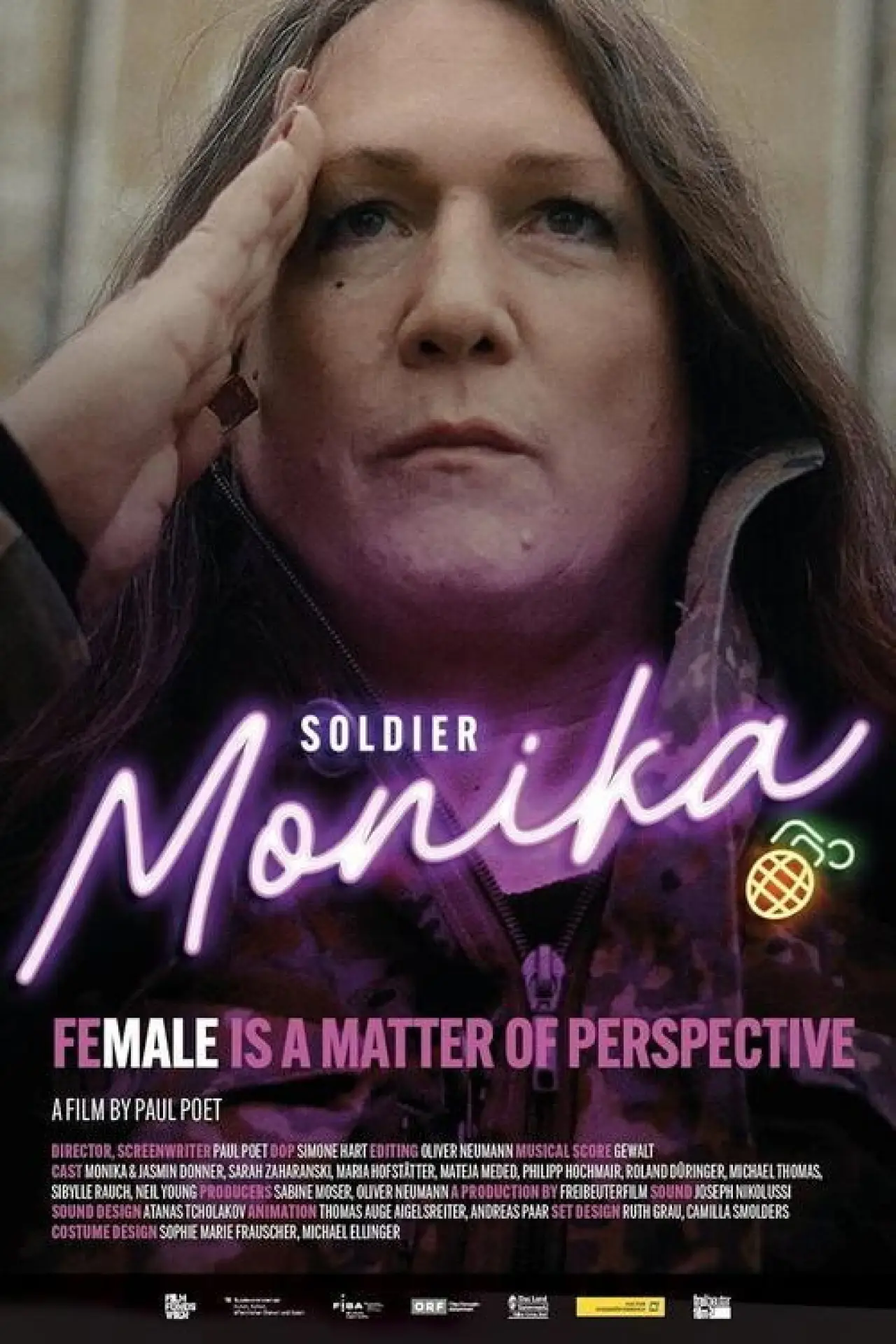 Постер к фильму "Der Soldat Monika"